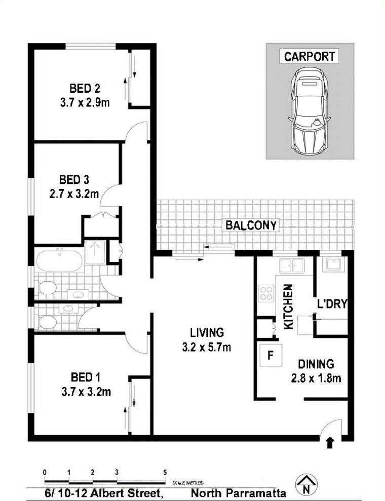Spacious Three Bedroom Unit!