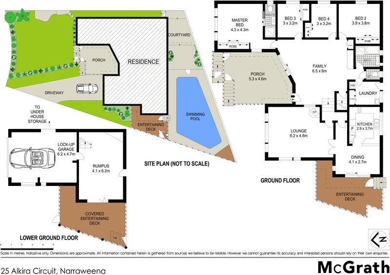 Substantial family home bordering park reserve