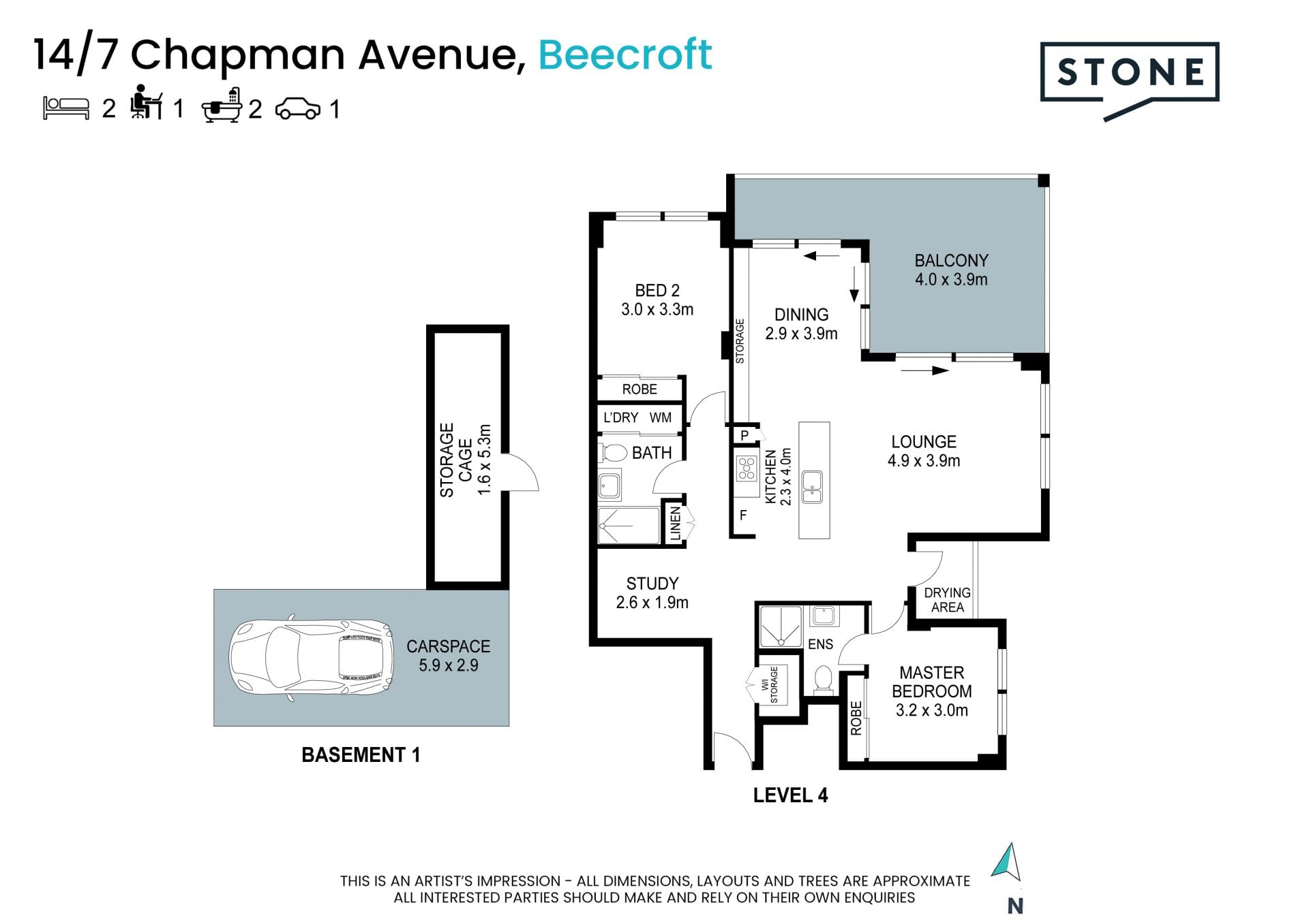 Distinctly modern & sophisticated 141sqm apartment in the Beecroft Public and Cheltenham Girls catchment