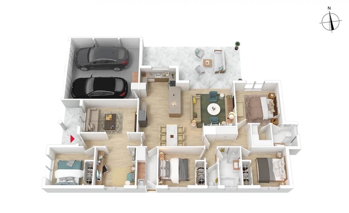 North-Facing Family Living in a Peaceful Amaroo Pocket