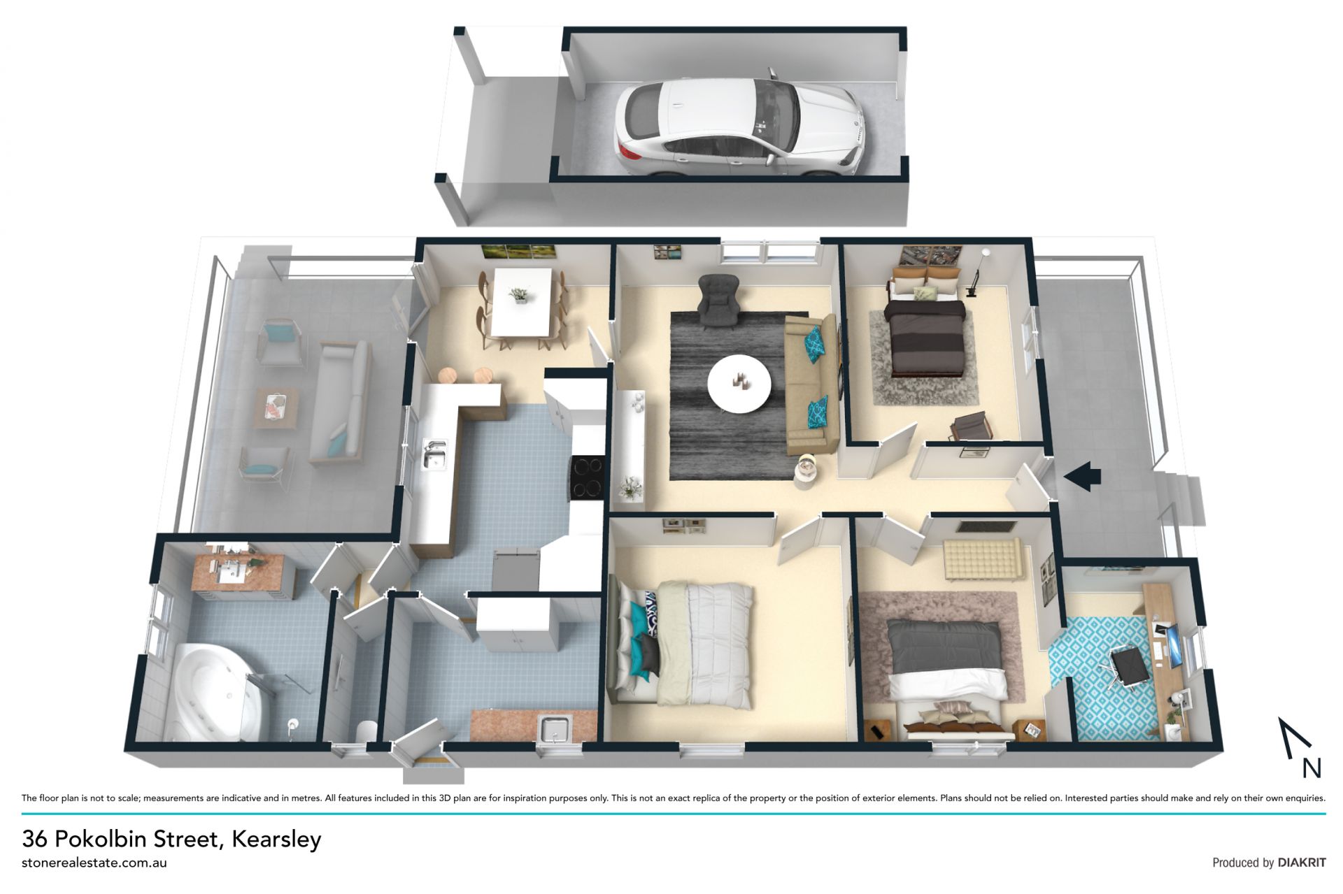 Low maintenance living with serene rural aspect