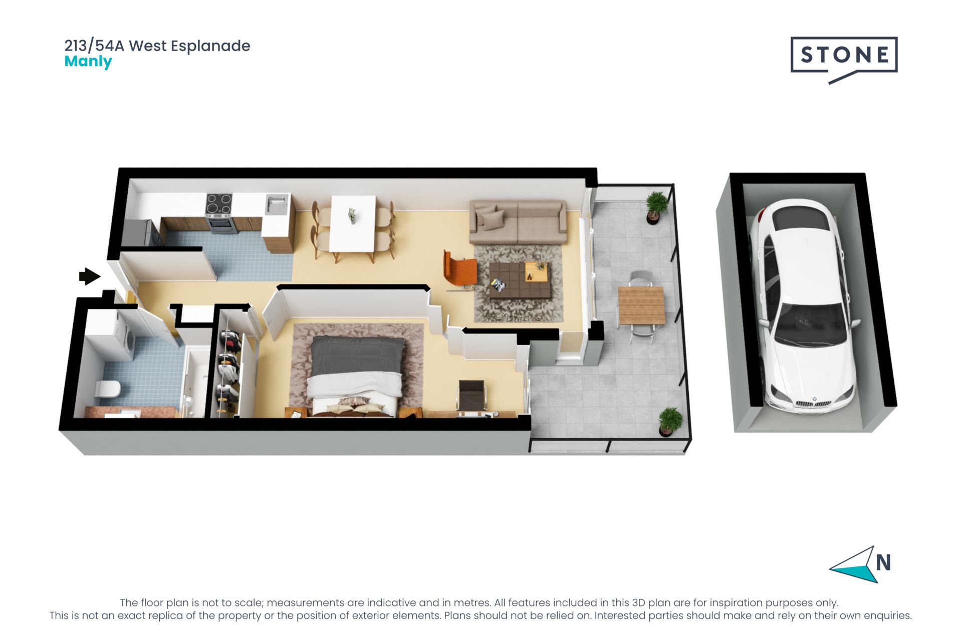 Harbourview apartment in one of Manly's most sought after buildings
