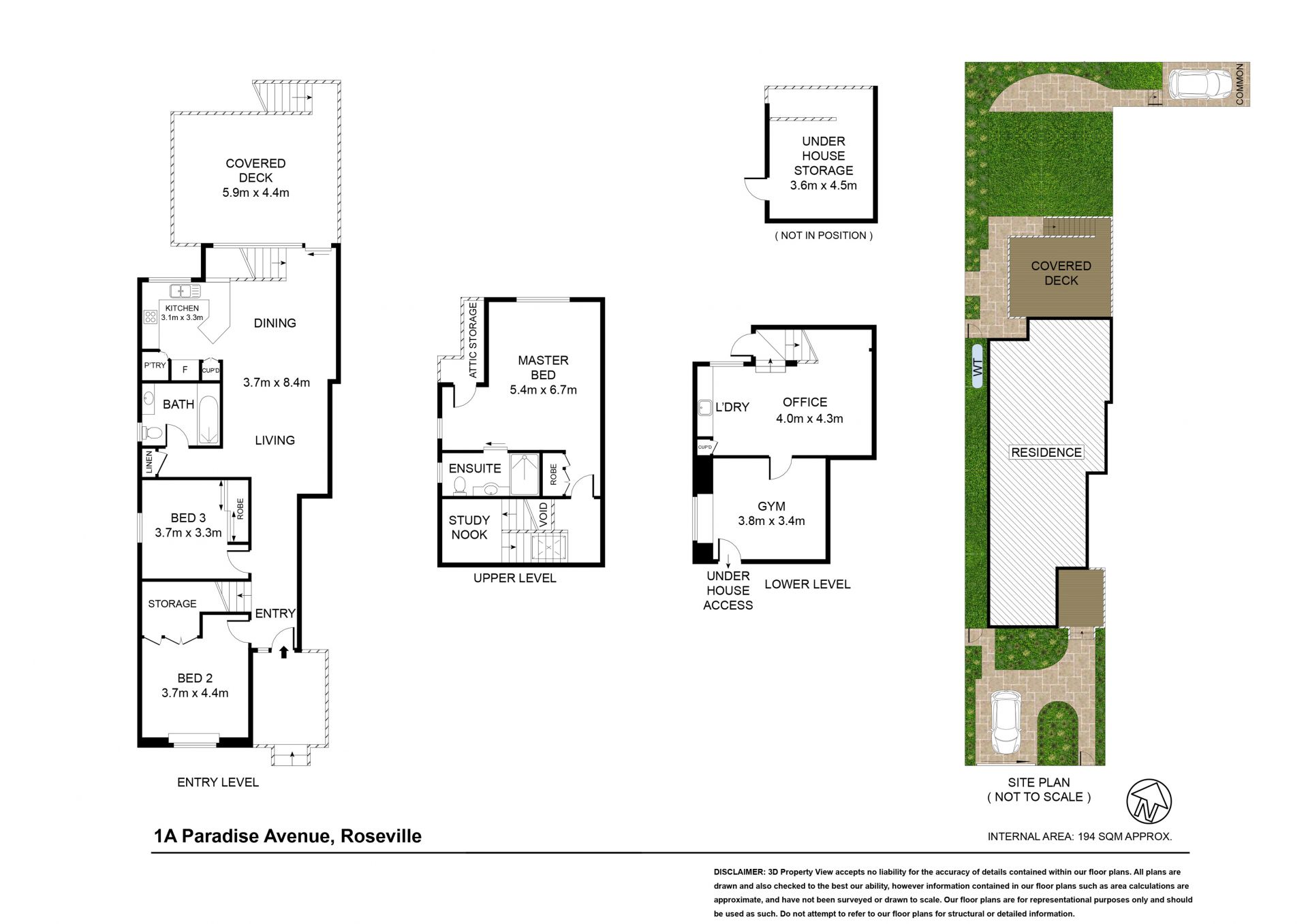 Character semi in enviable location