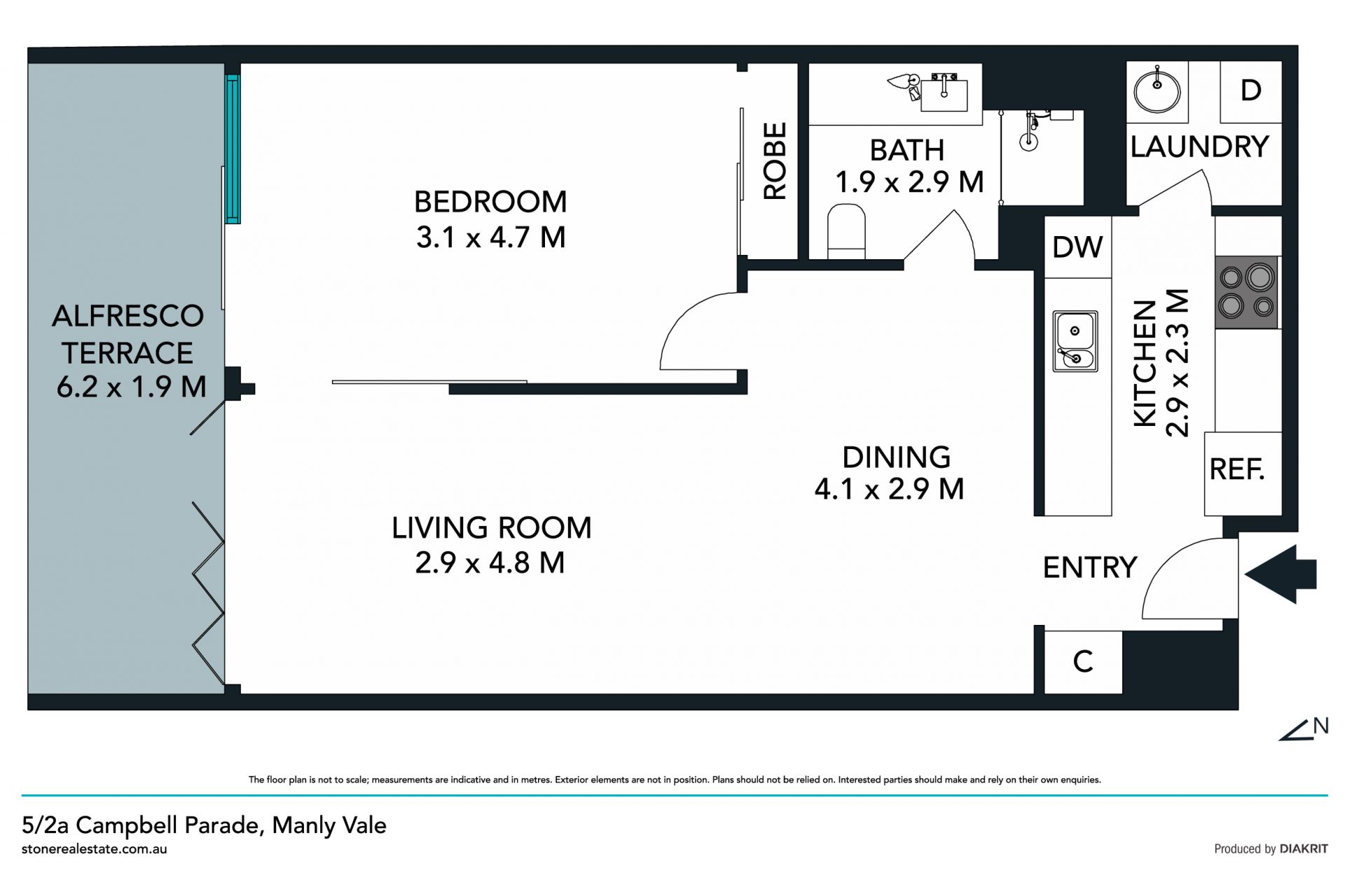 Luxury ground floor pad of peace and privacy