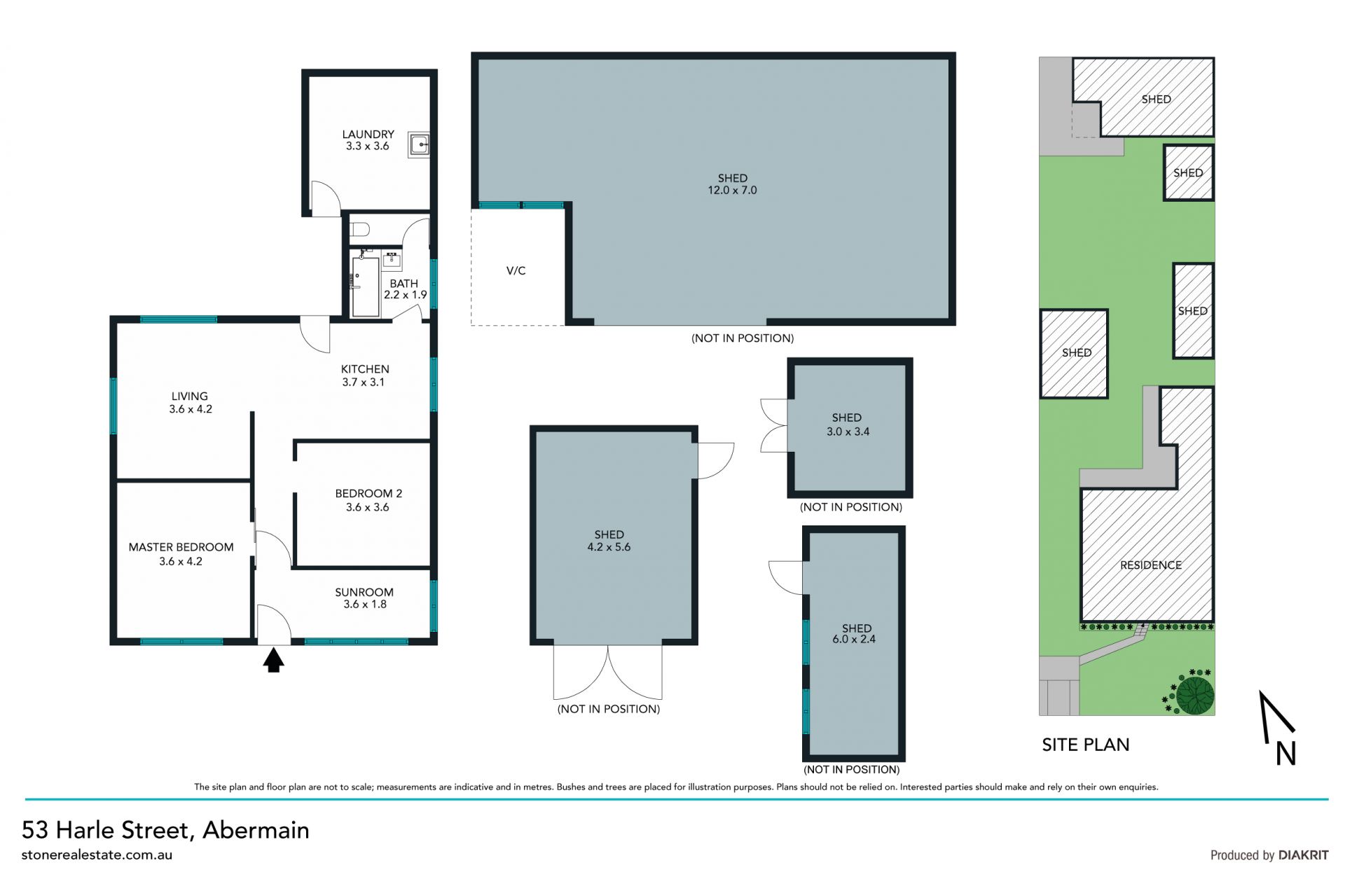 Location, size and value for money