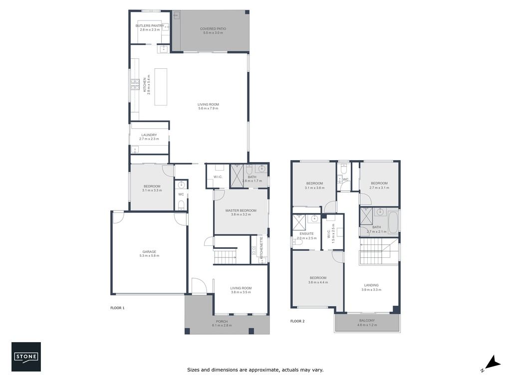 Luxury five-bedroom home with segregated living options