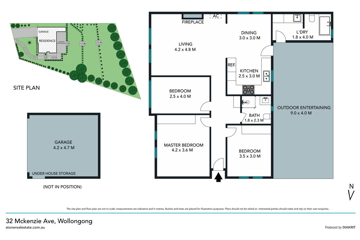Contemporary family home in prized locale