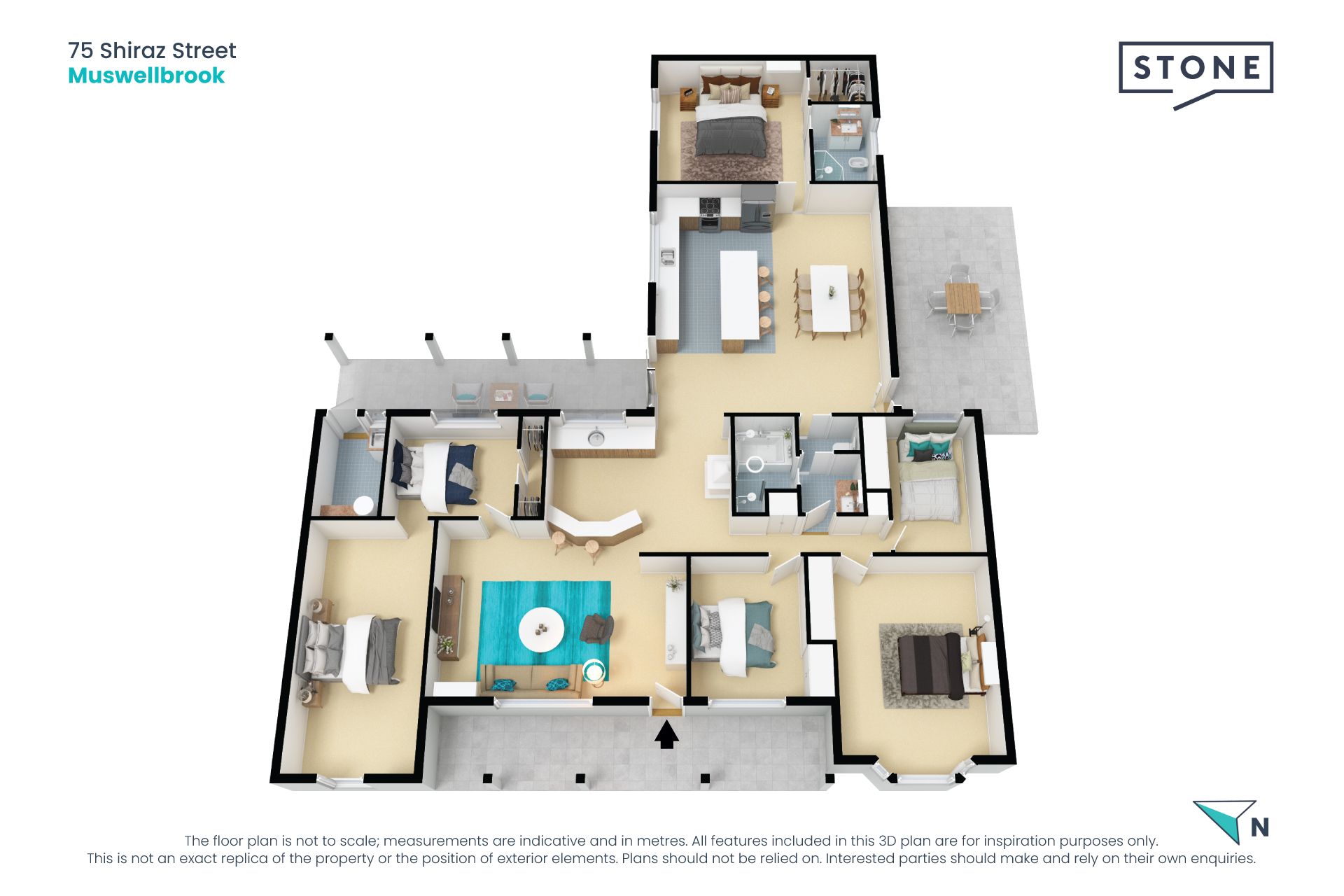 Single level spacious living