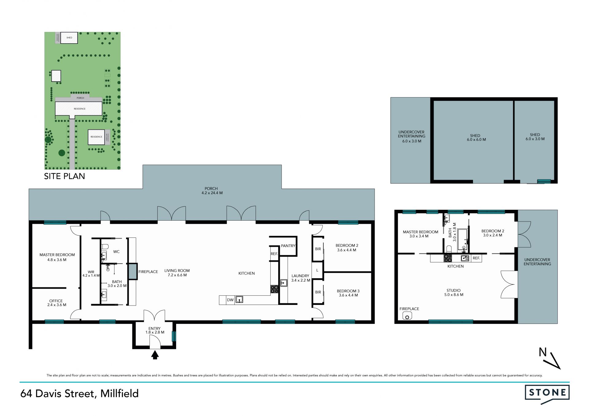 Picture-postcard property with studio