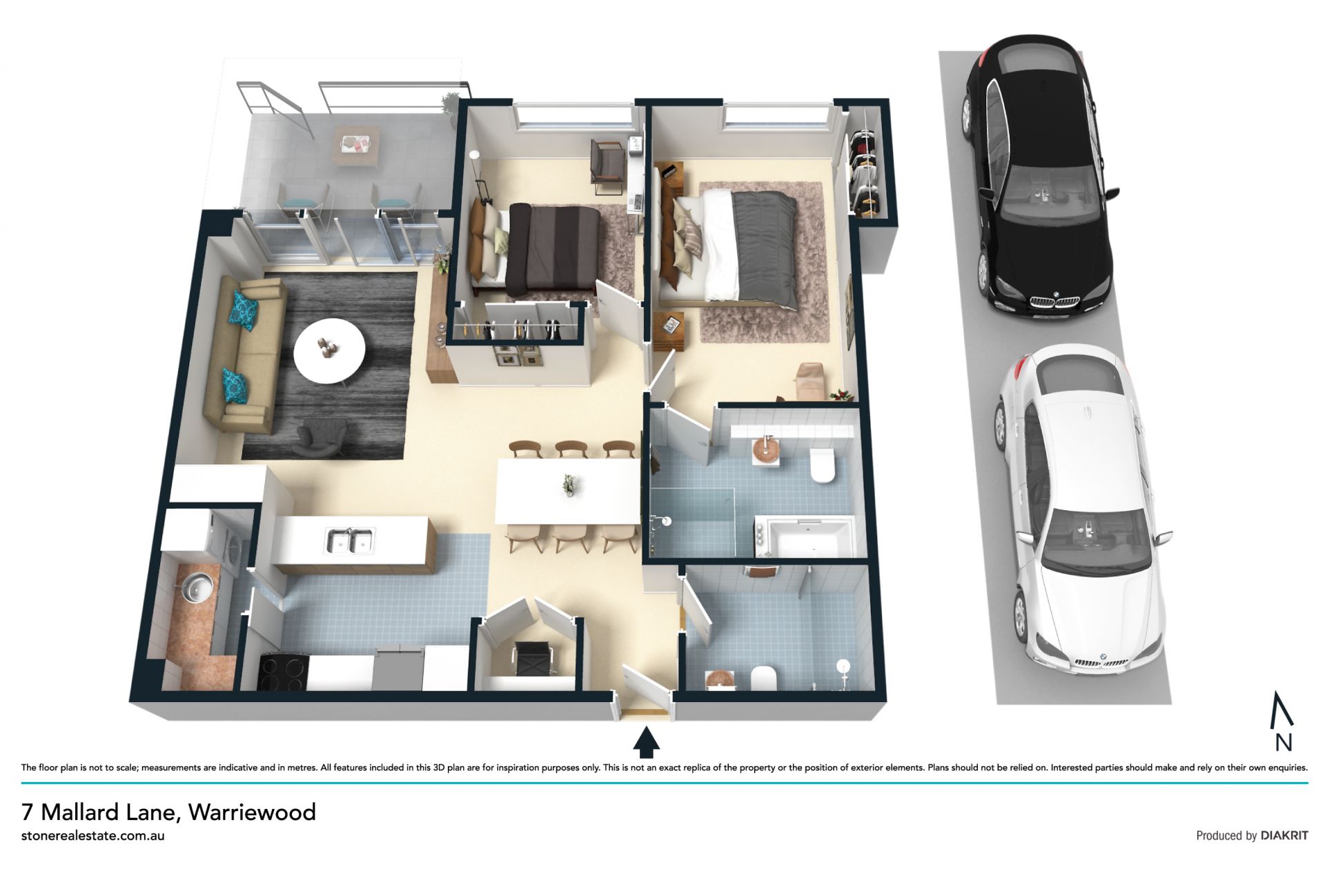 Pet-friendly apartment with direct private access