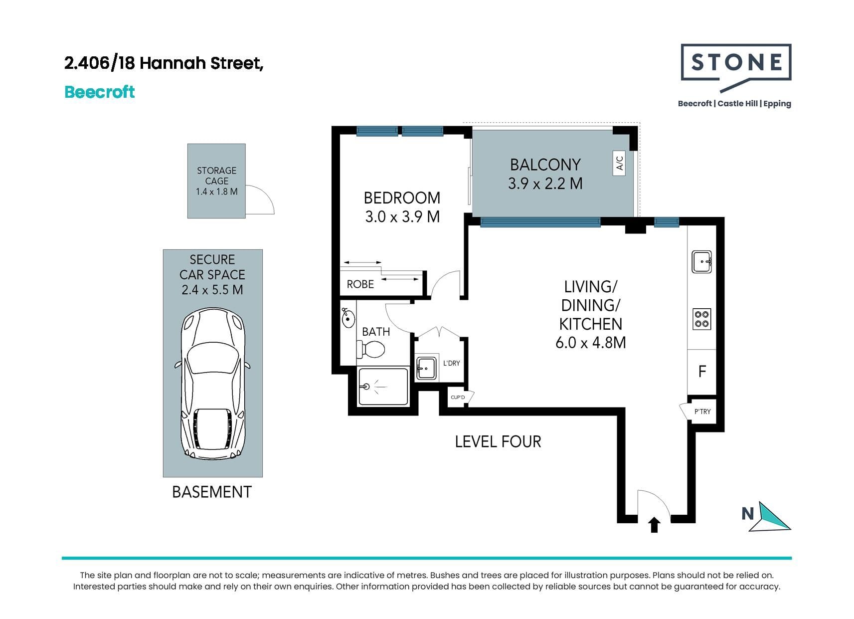 Peaceful fourth-floor retreat in the heart of Beecroft