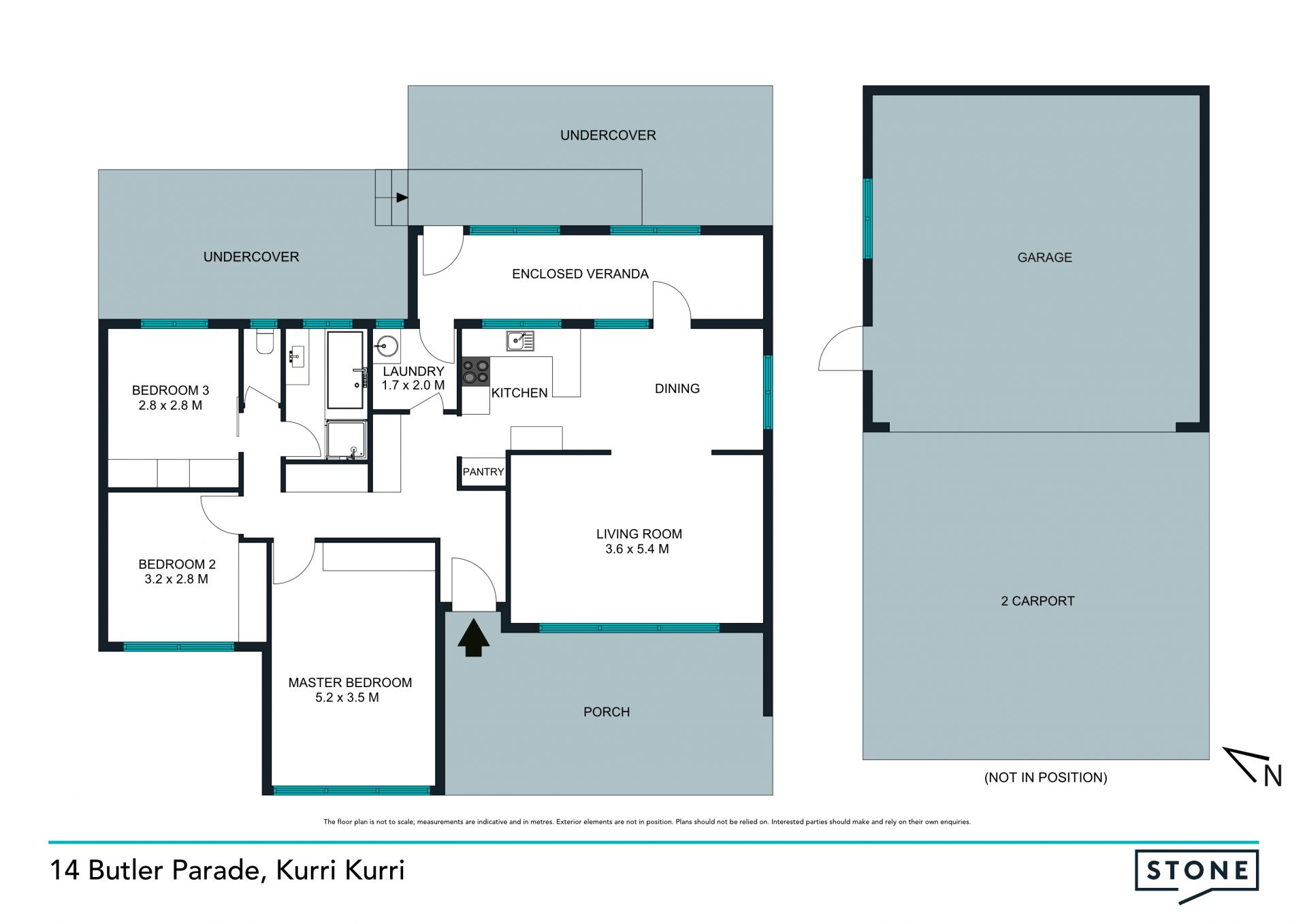 Solid brick home on a peaceful spacious block