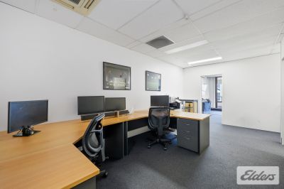 FITTED WOOLLOONGABBA OFFICE WITH 2 CAR PARKS