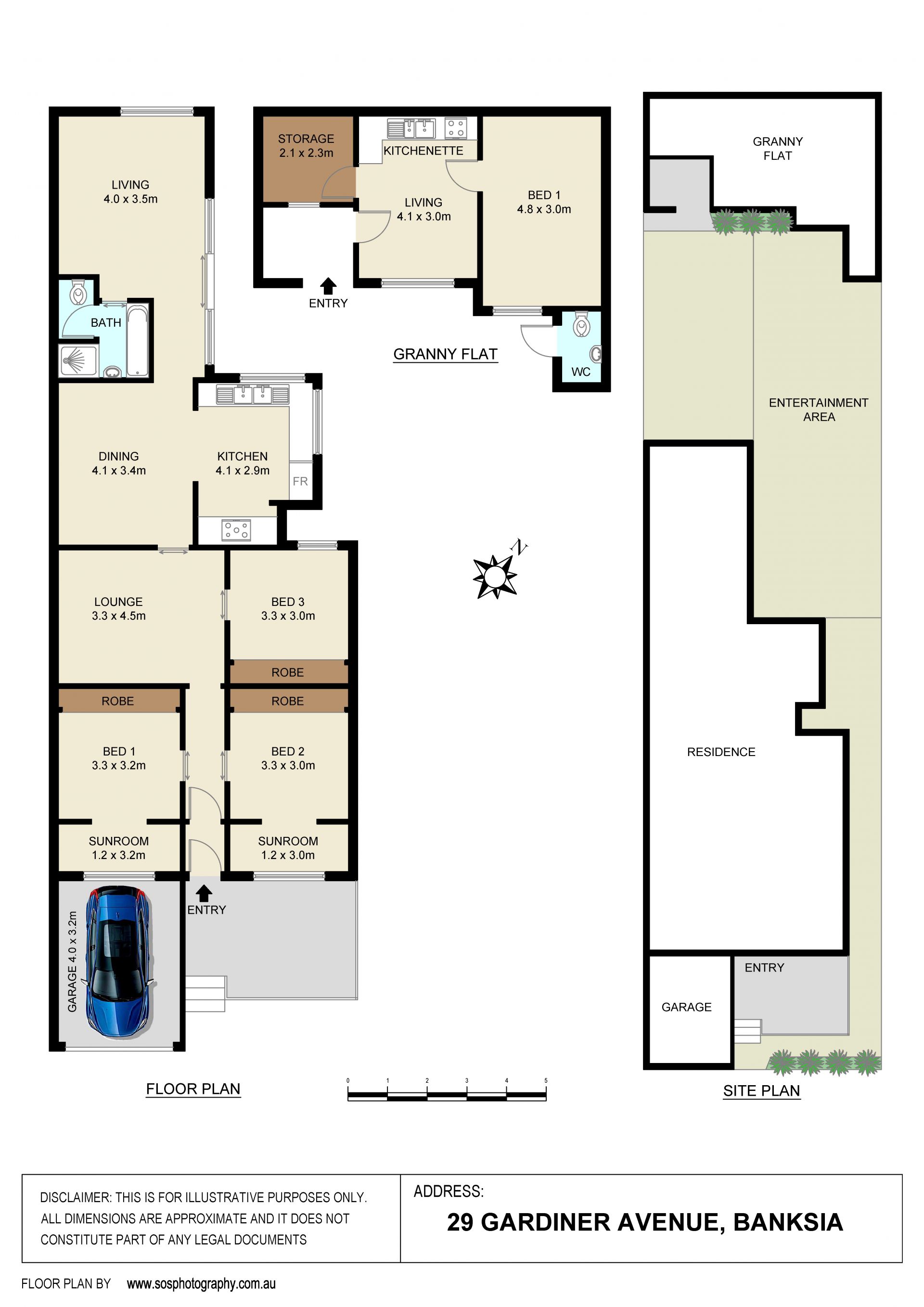 PARKSIDE LIVING WITH GRANNY FLAT