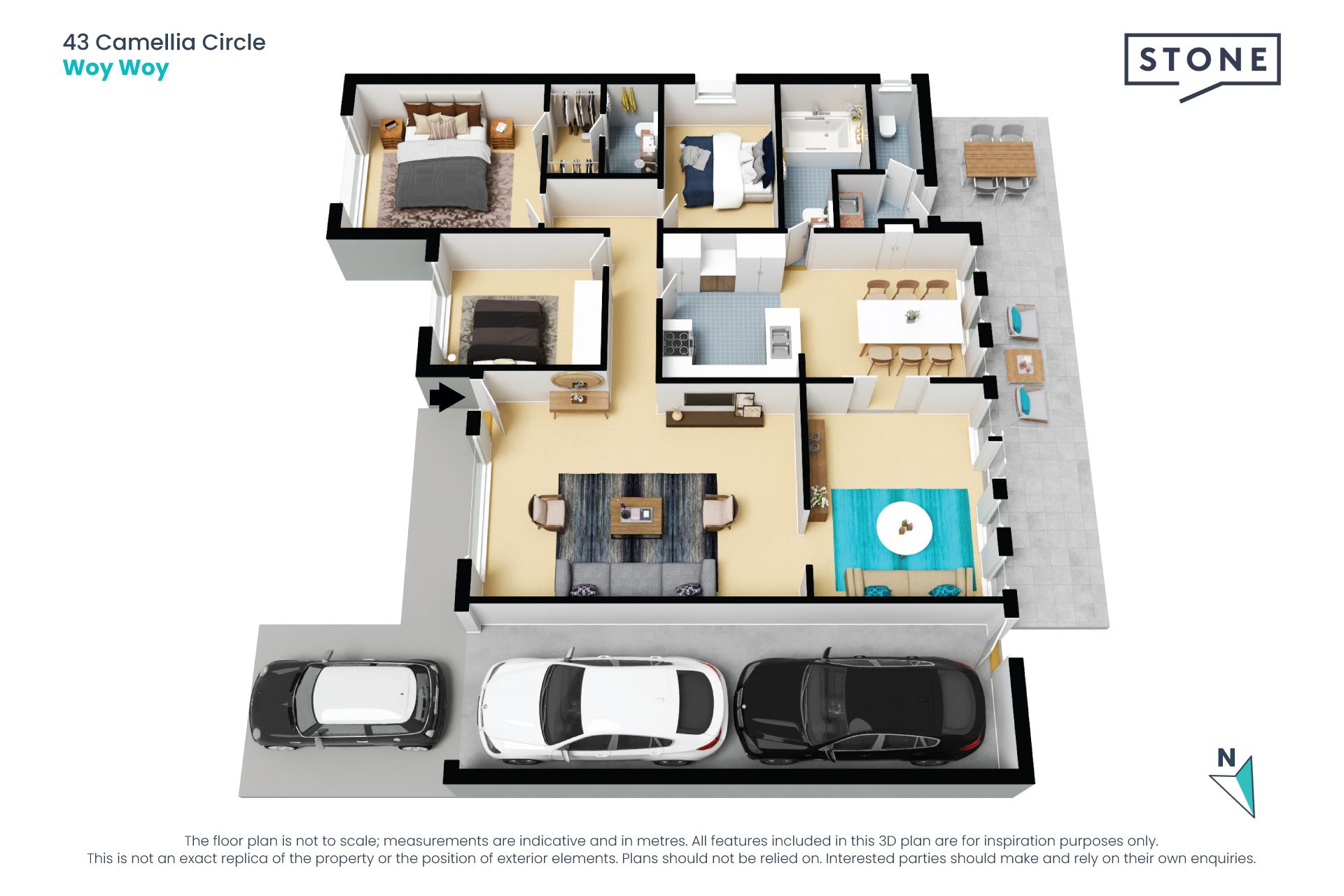 Family home, big backyard