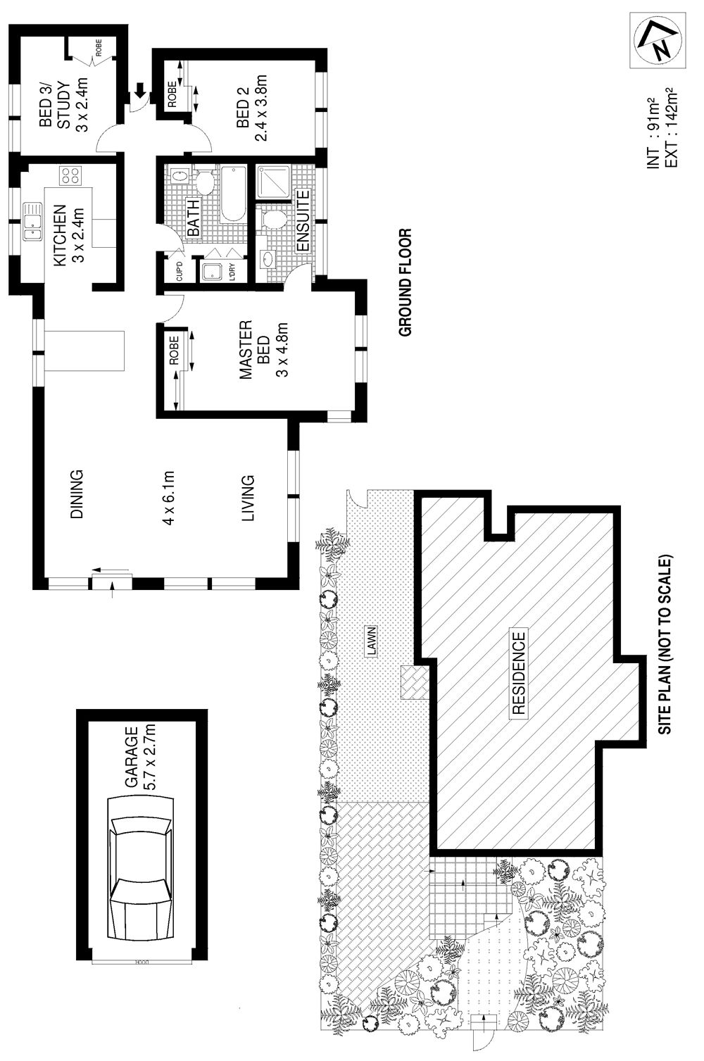 Set on one of Queenscliff?s finest streets with 120sqm garden and courtyard area