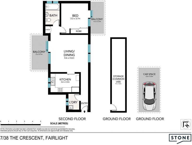 Exceptional one-bedder in prime harbourside setting