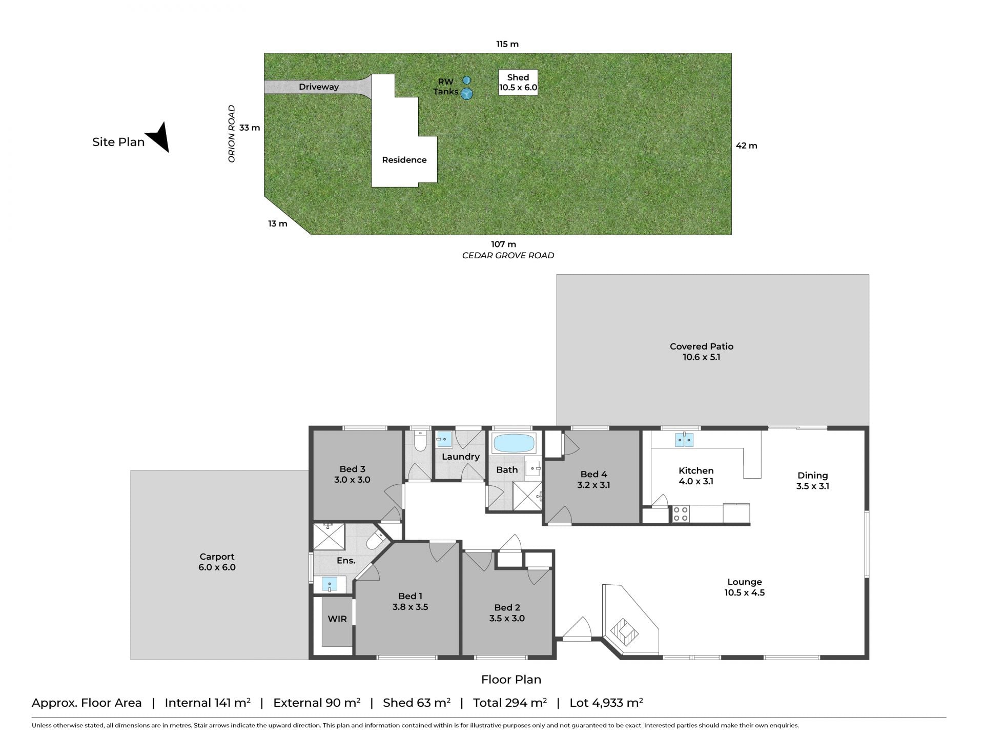 PEACE, PRIVACY & LIFESTYLE CHANGE 4,933M2