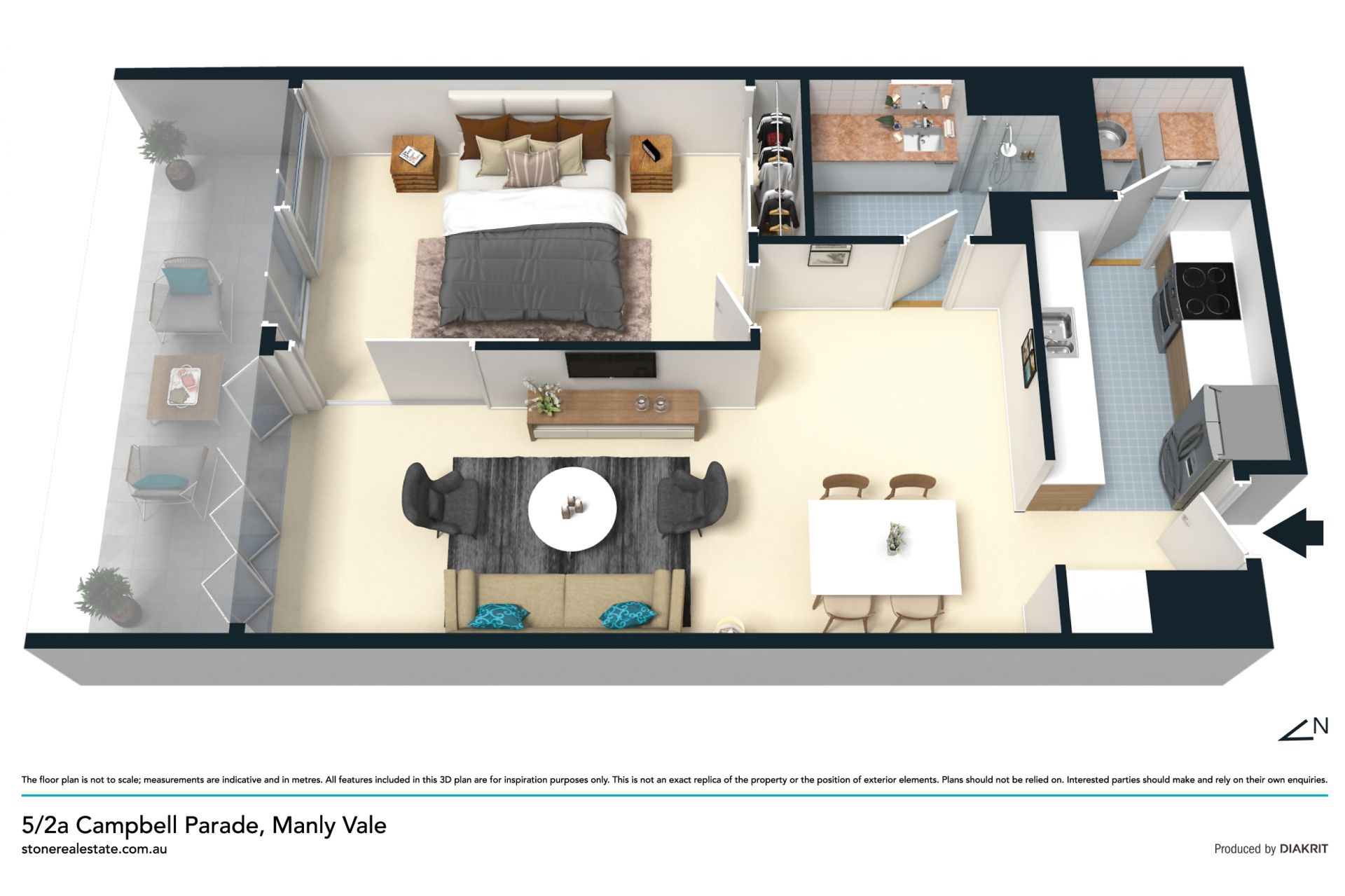 Luxury ground floor pad of peace and privacy