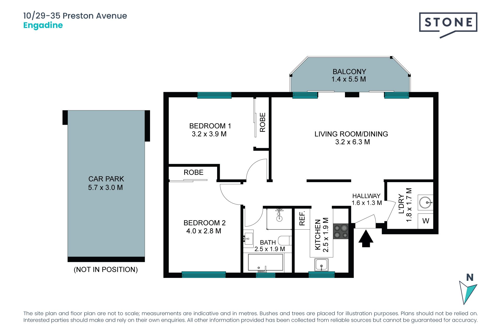Ultra-convenient location on ground floor