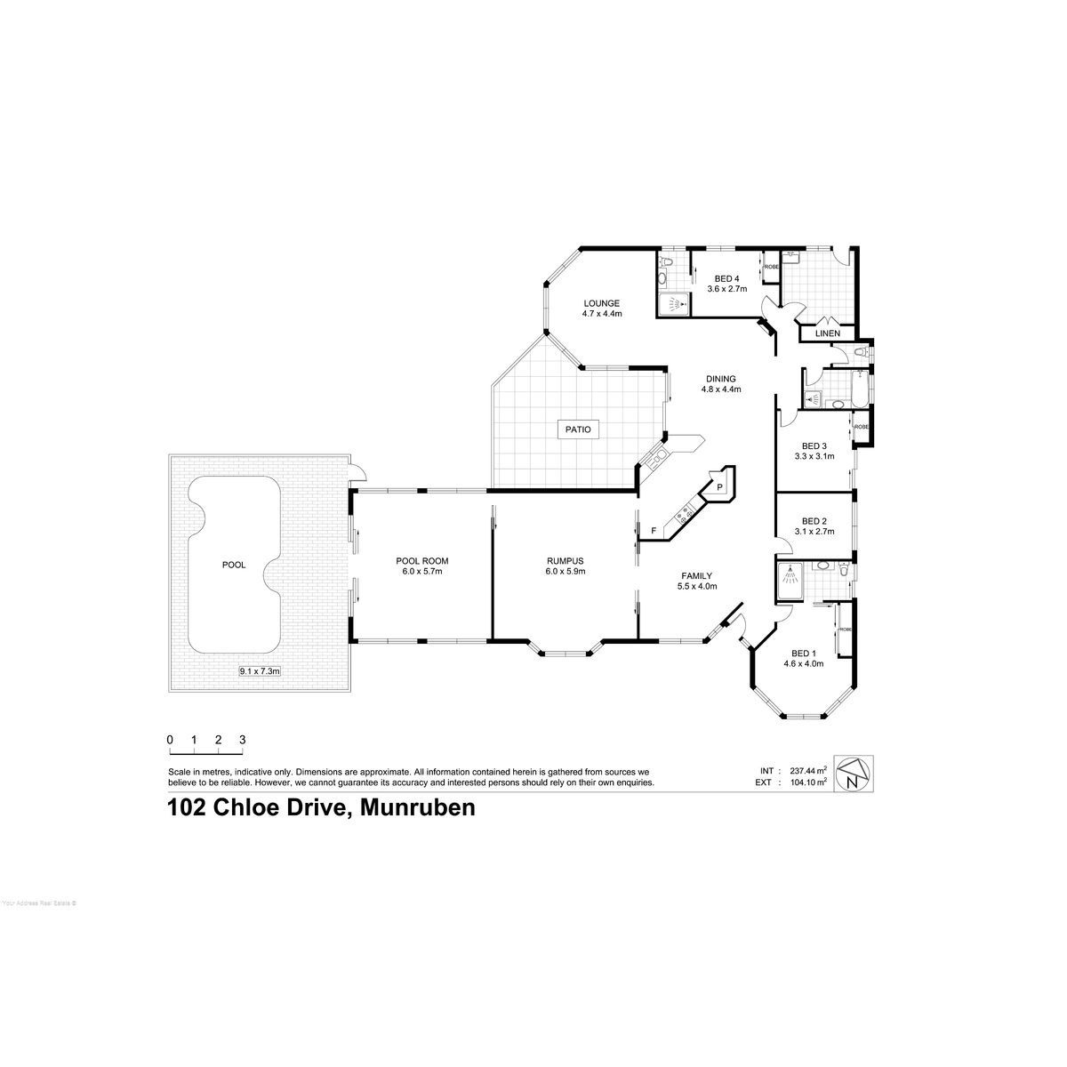 PRIVATE SANCTUARY!! POOL!! . SHED!!! SPACE!!!!!