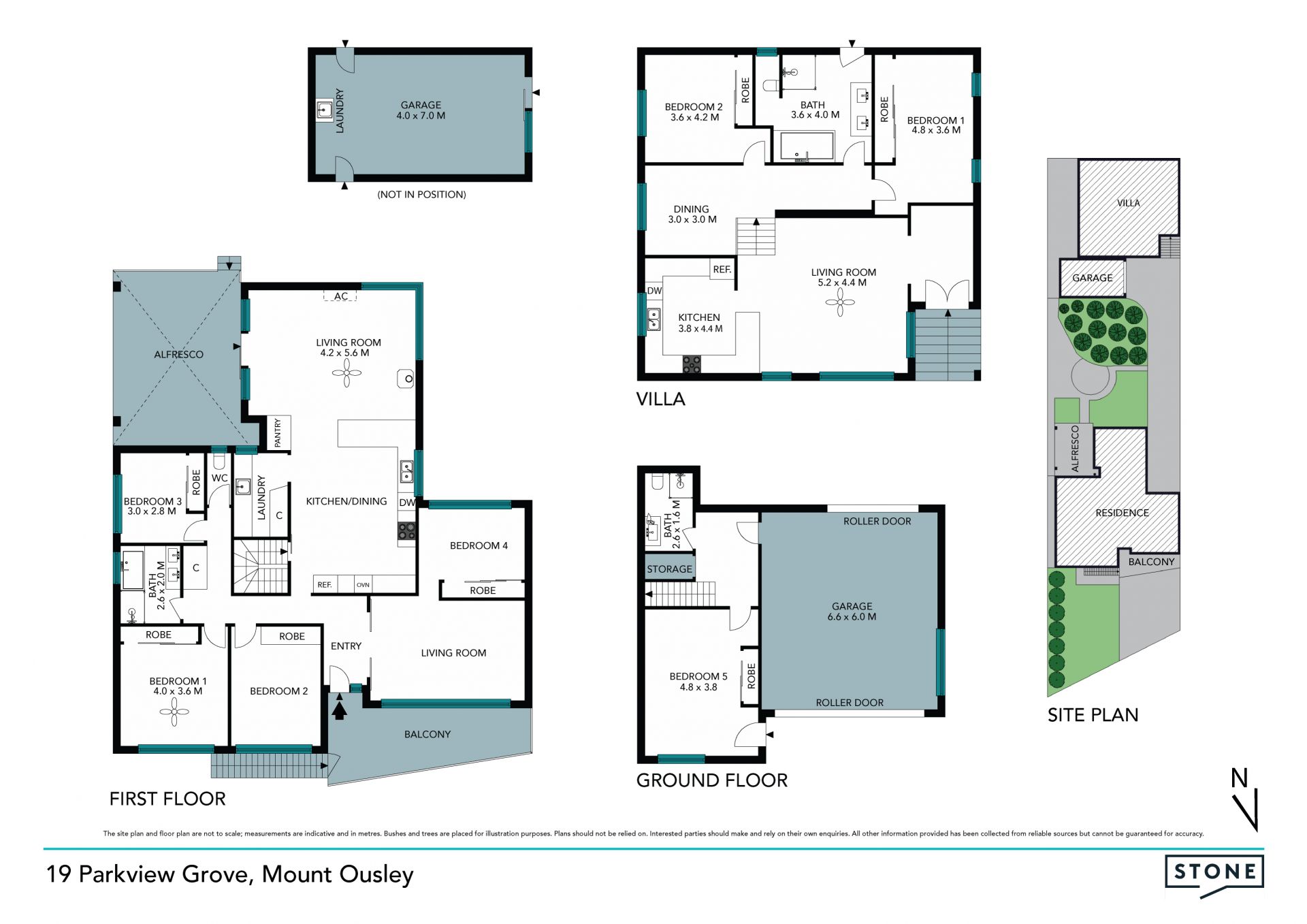 Dual family living situated in prized position