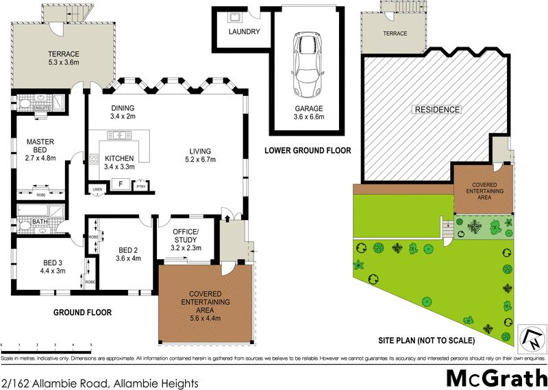 Spacious modern duplex in tranquil leafy enclave