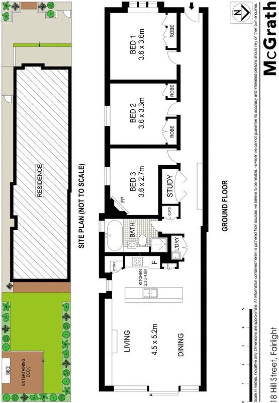 Landscaped, contemporary entertainer