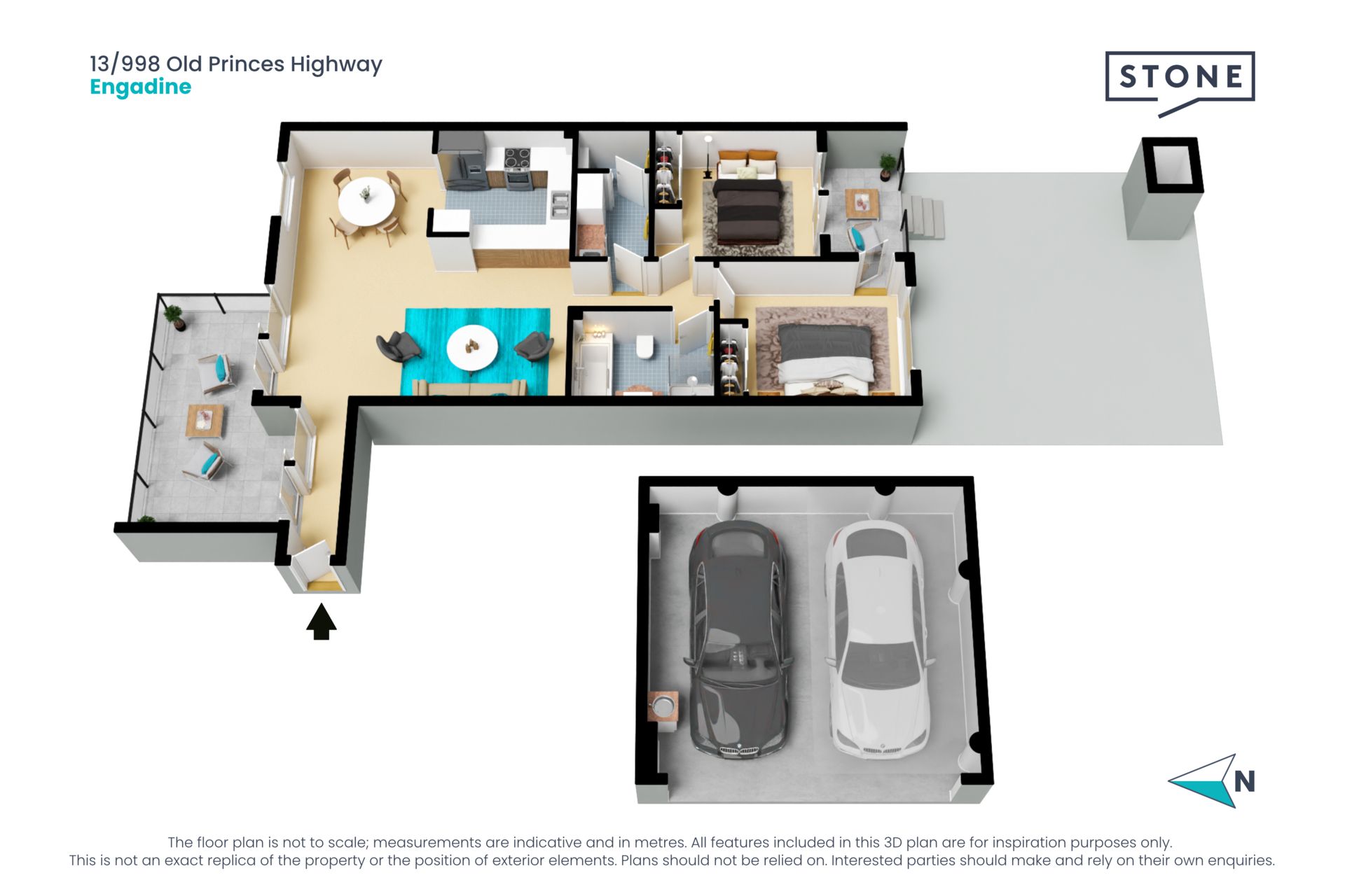 Villa Style Apartment – Great Location