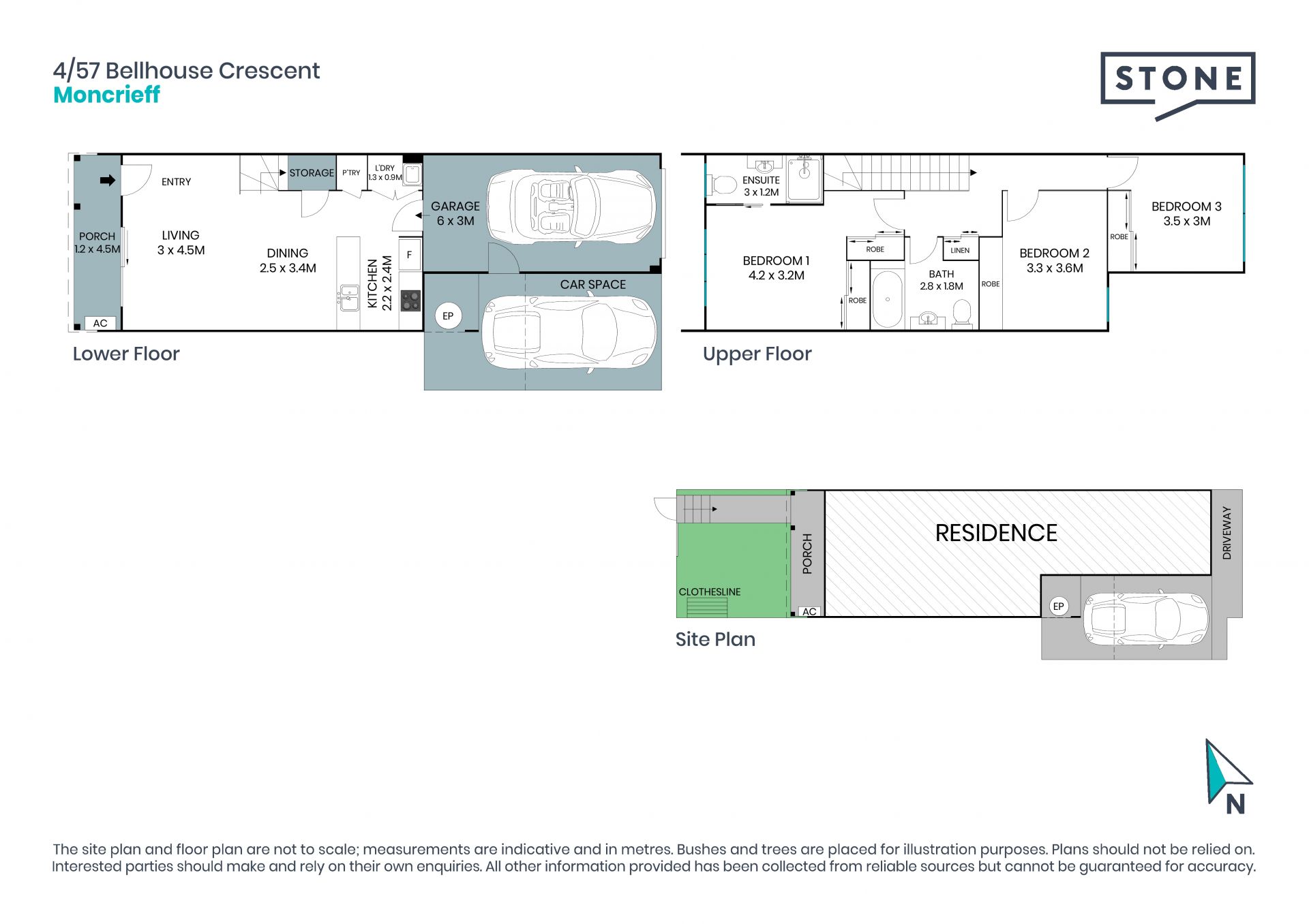 Modern and light-filled 3-bedroom home