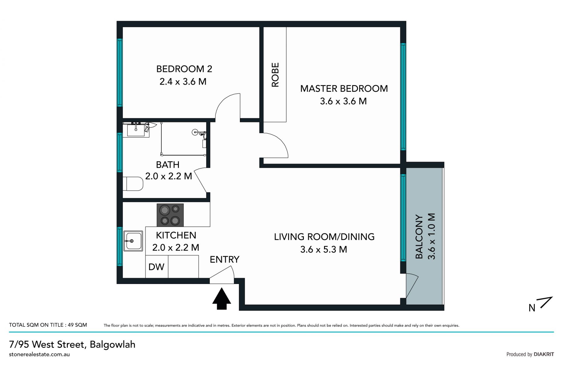 Spacious modern apartment in convenient location