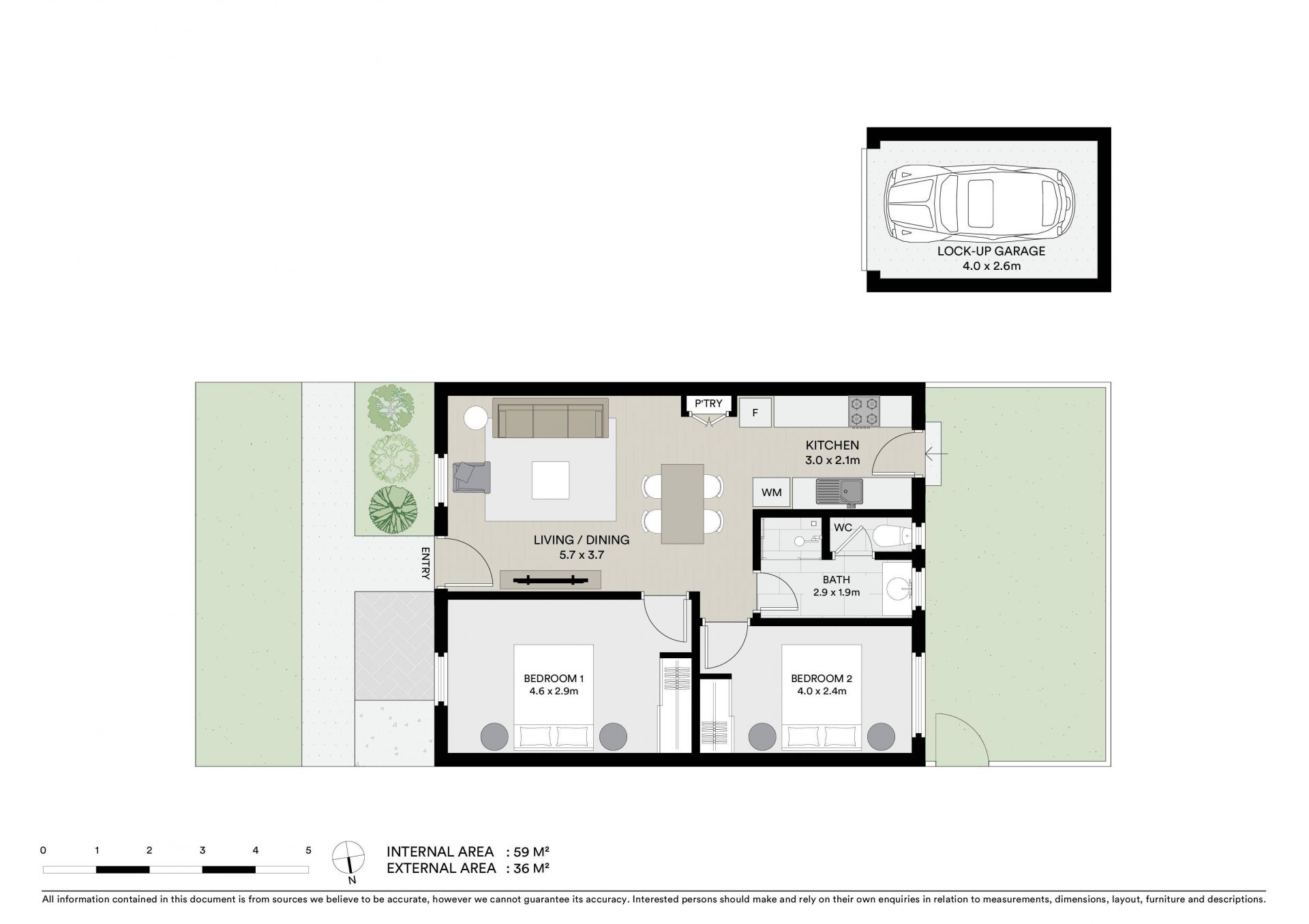 Low maintenance villa in the heart of Adamstown