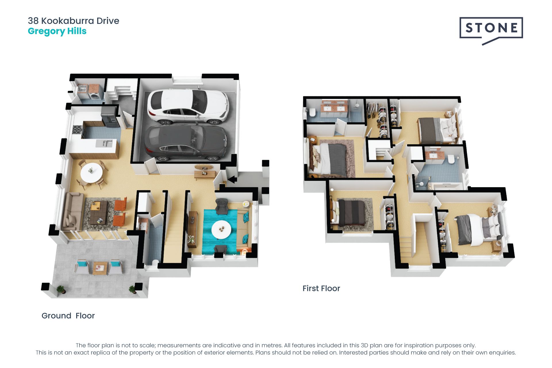 Brand new home with lawn maintenance included