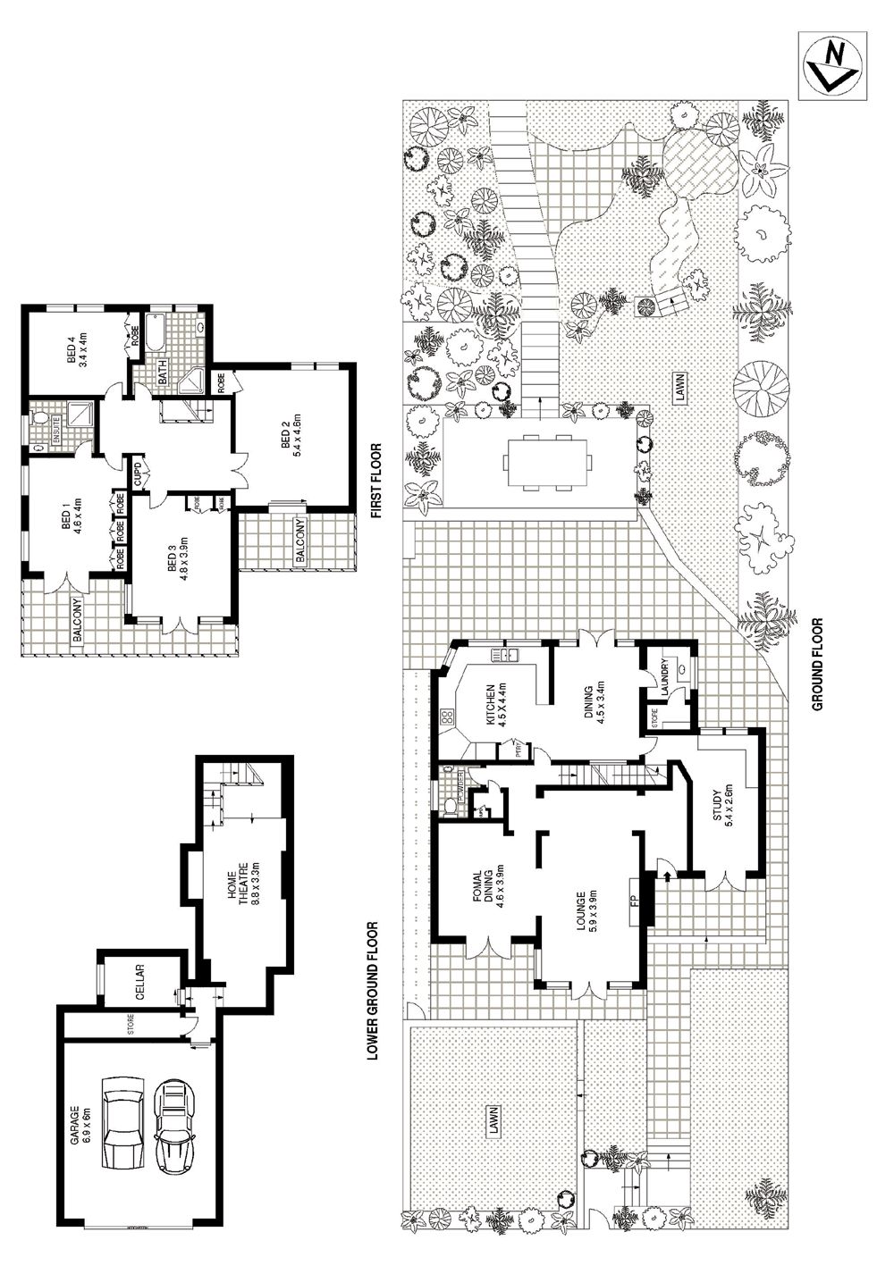 Exclusive family retreat in seaside dress circle