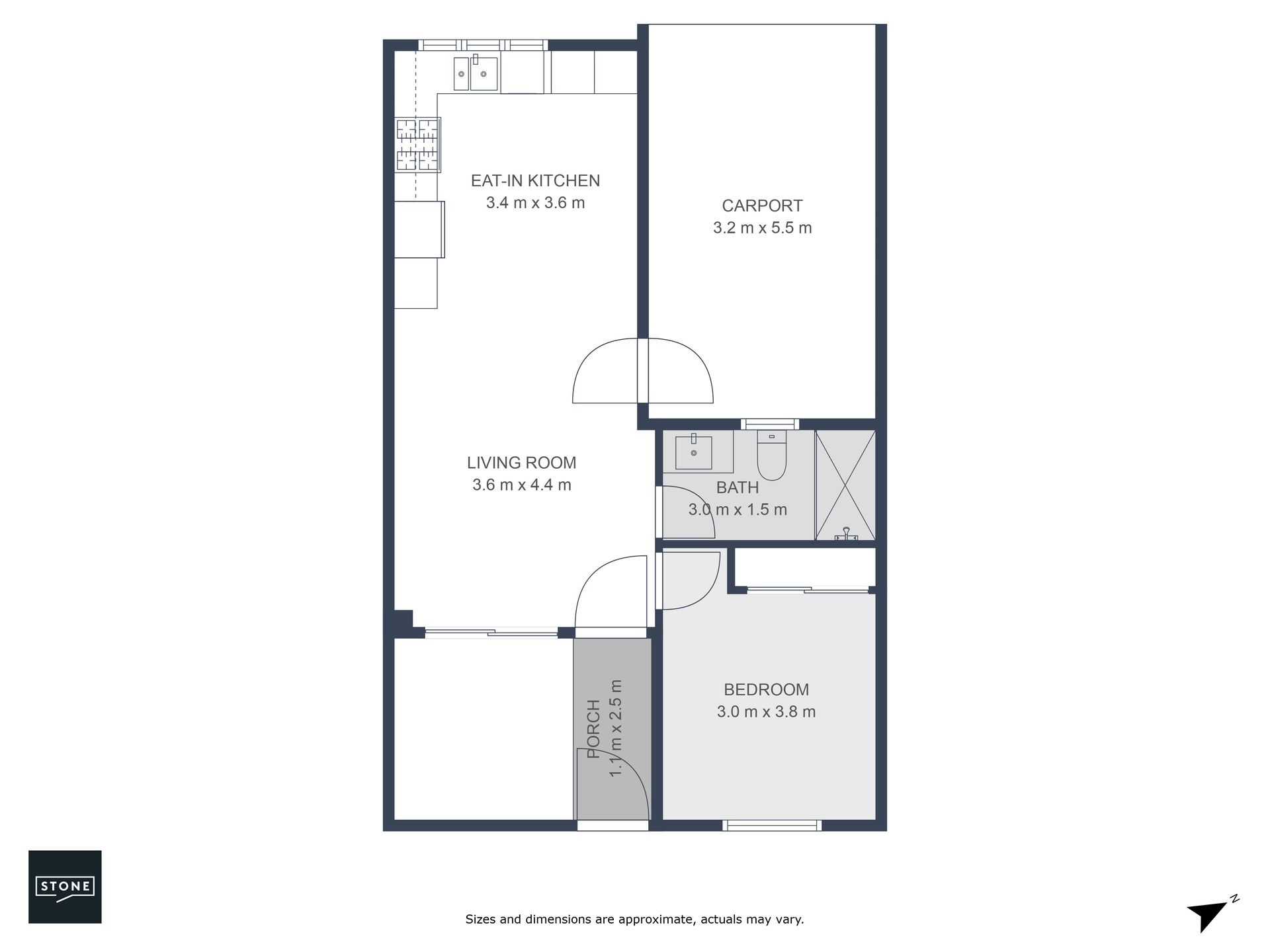 One bedroom haven in Casey!