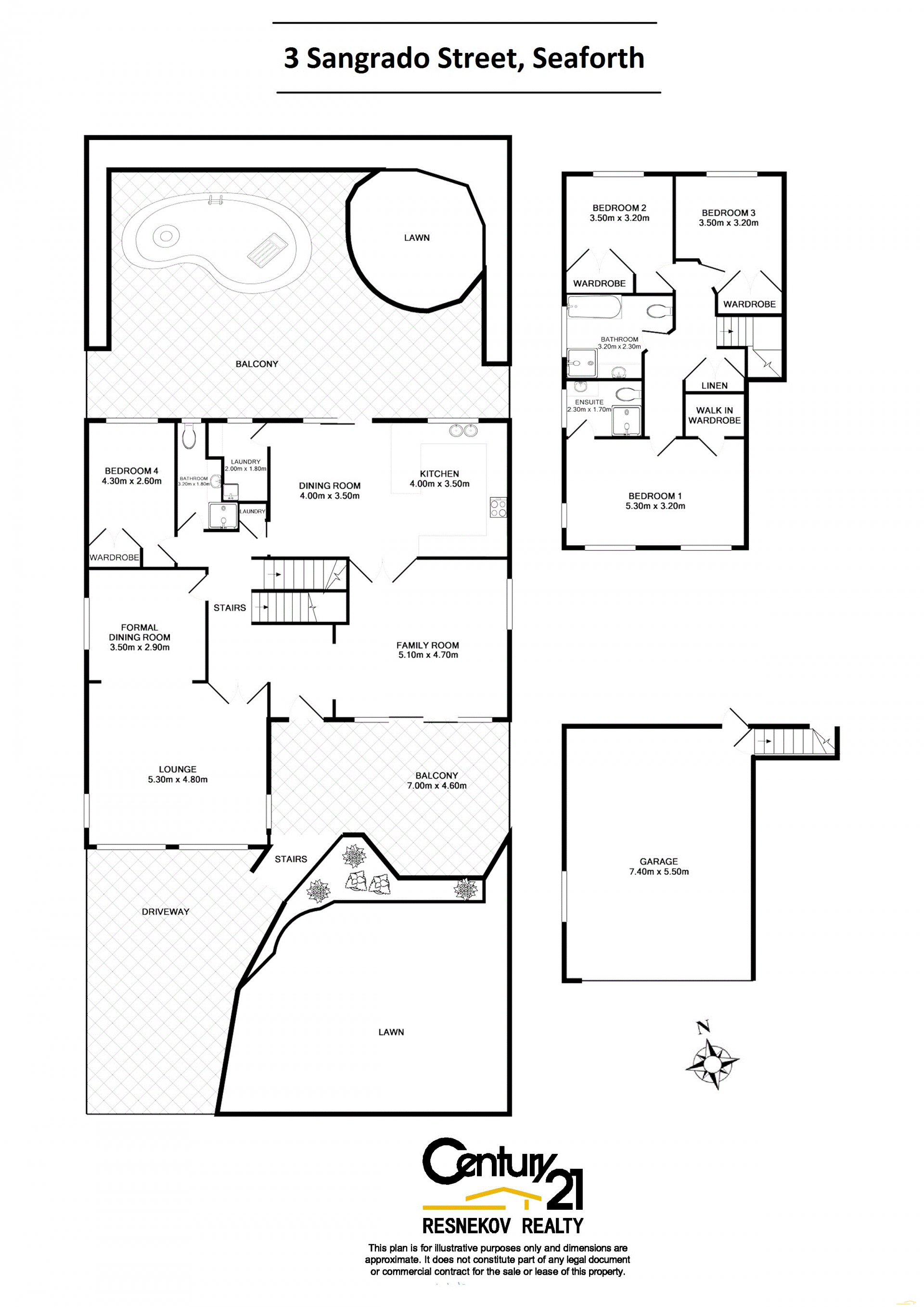 Stylish Family Home with North Facing Pool
