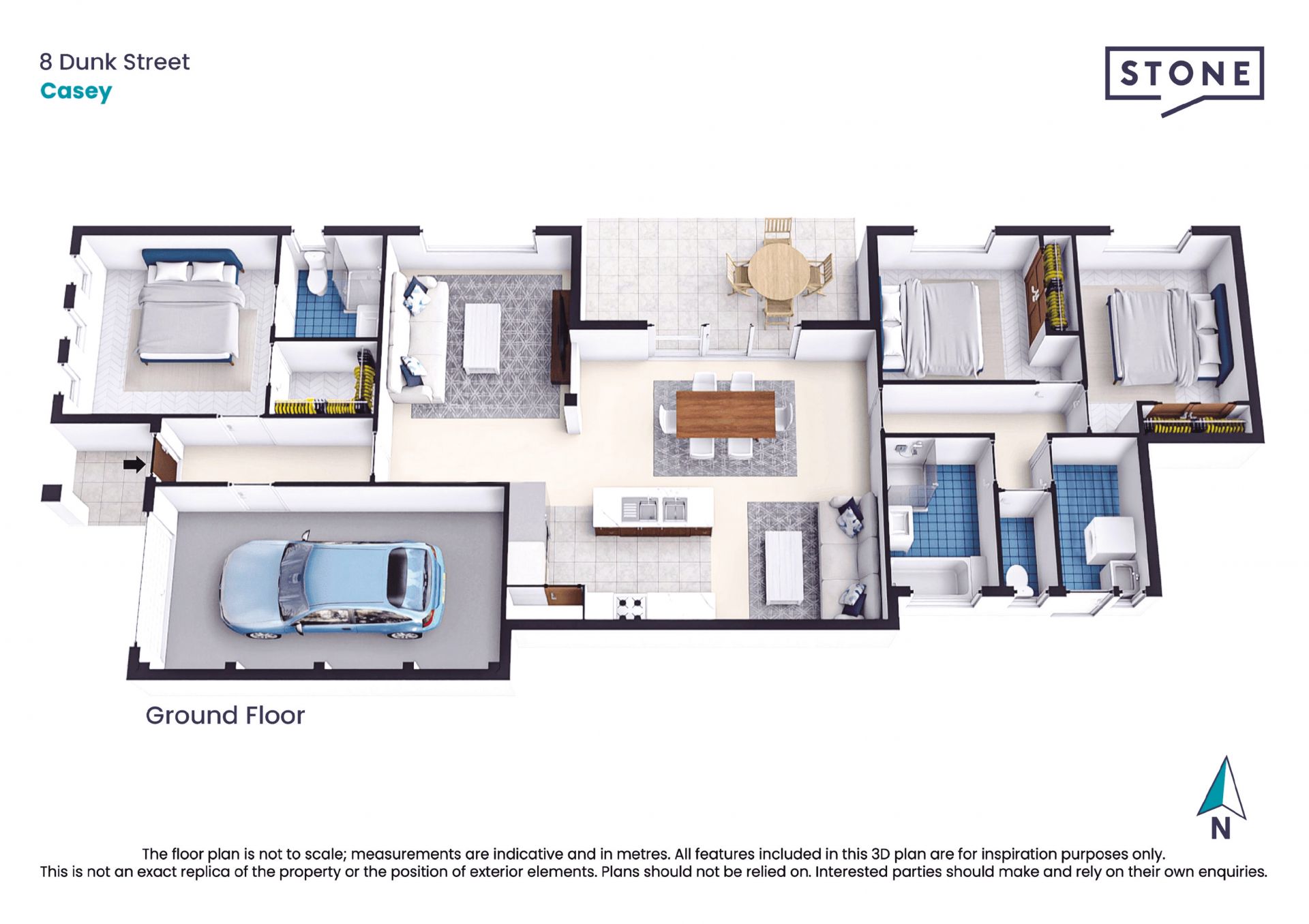 Stylish Single-Level Residence Offering Family Comfort