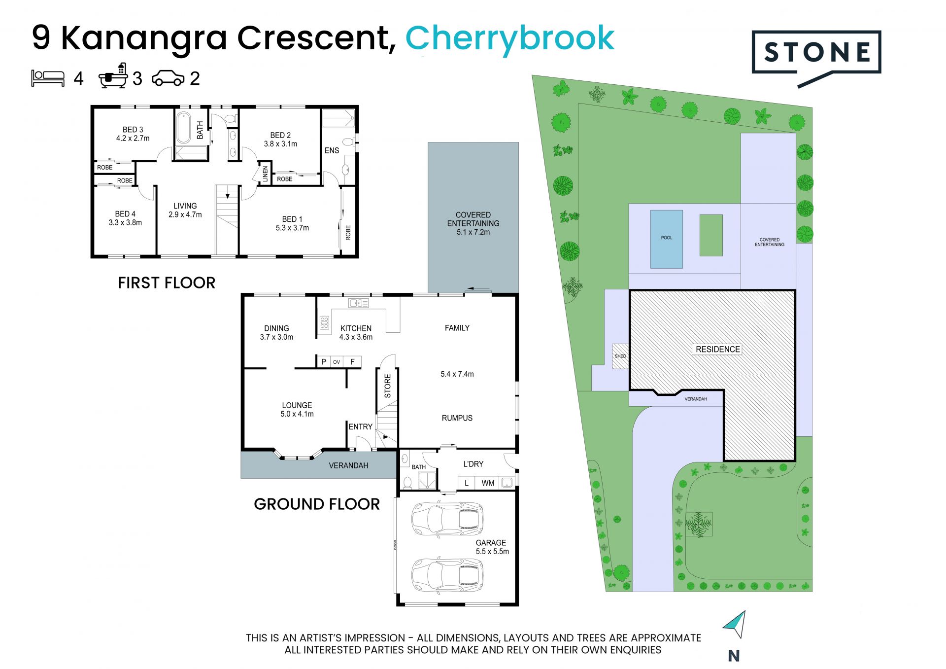 Stunning Family Home in Cherrybrook Tech Catchment