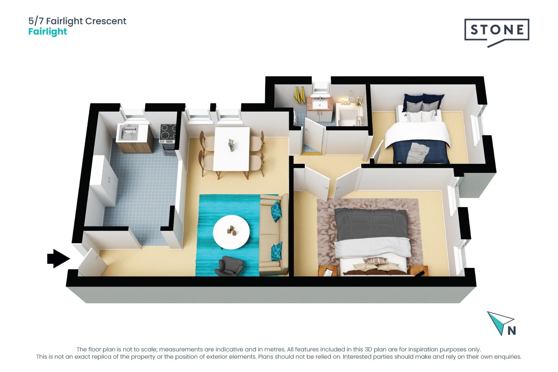 Rare trophy apartment on harbourfront reserve