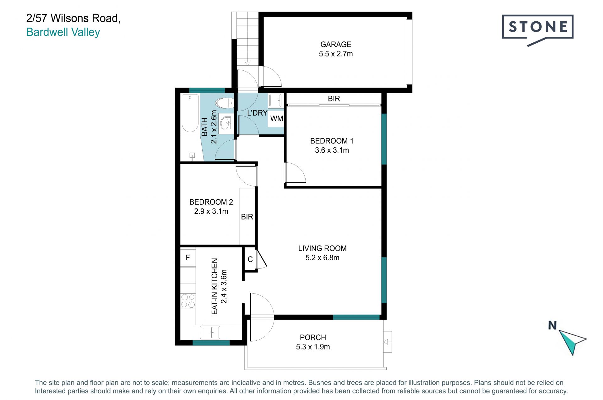 Two Bedroom Villa in Tranquil Setting