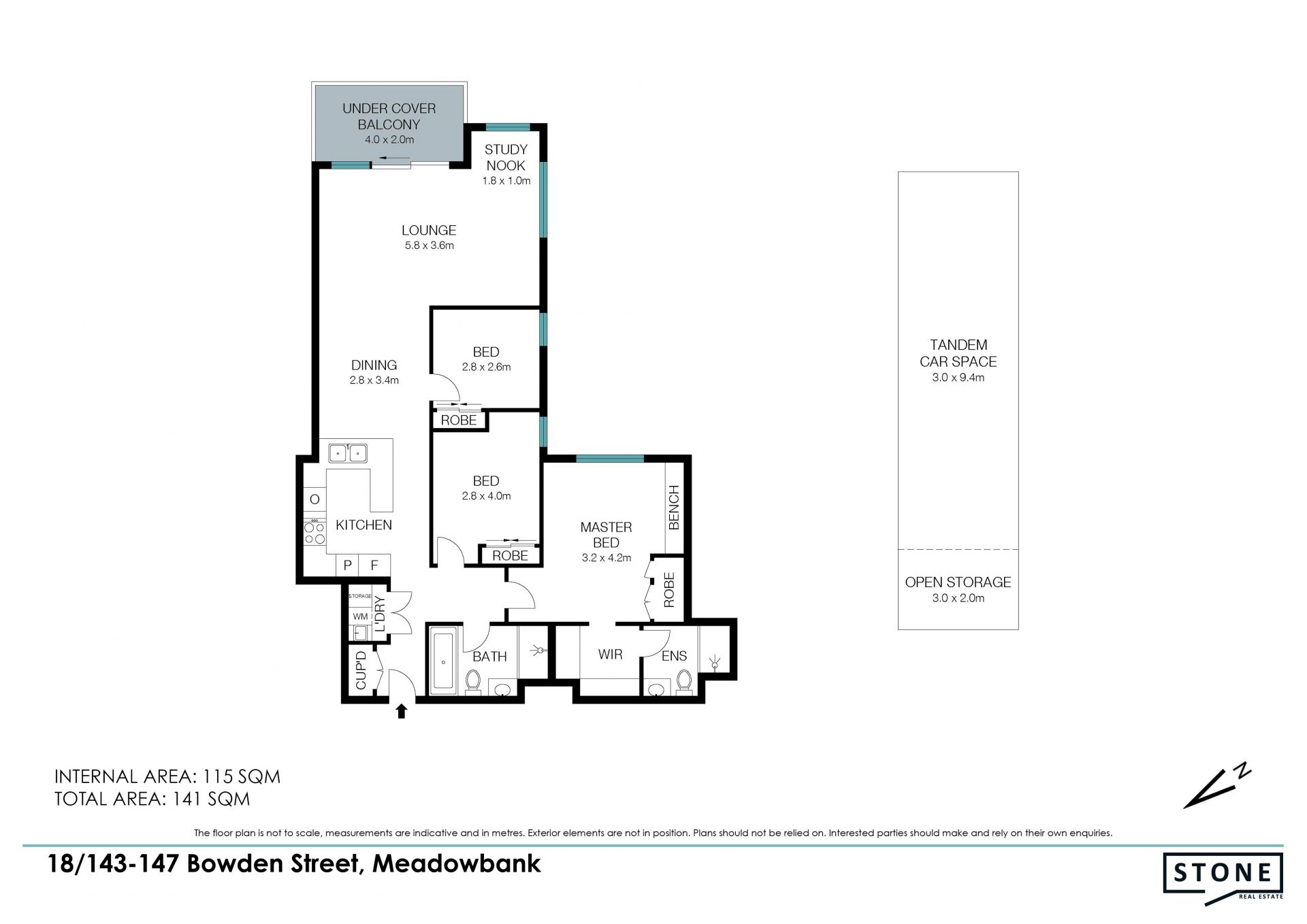 Rare Waterside 3 Bedroom Apartment