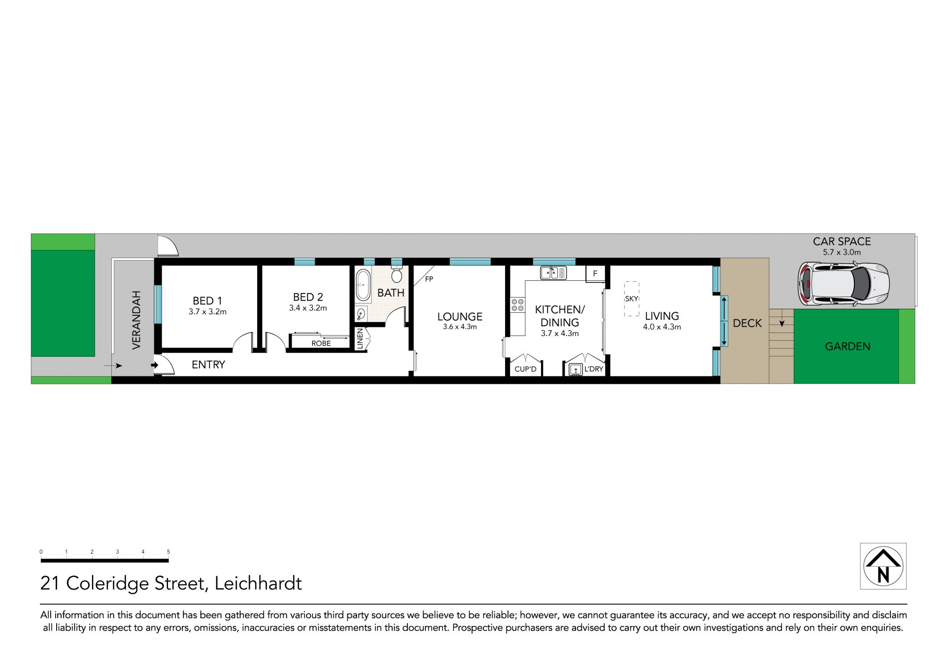 Freestanding character haven with space, light & charm