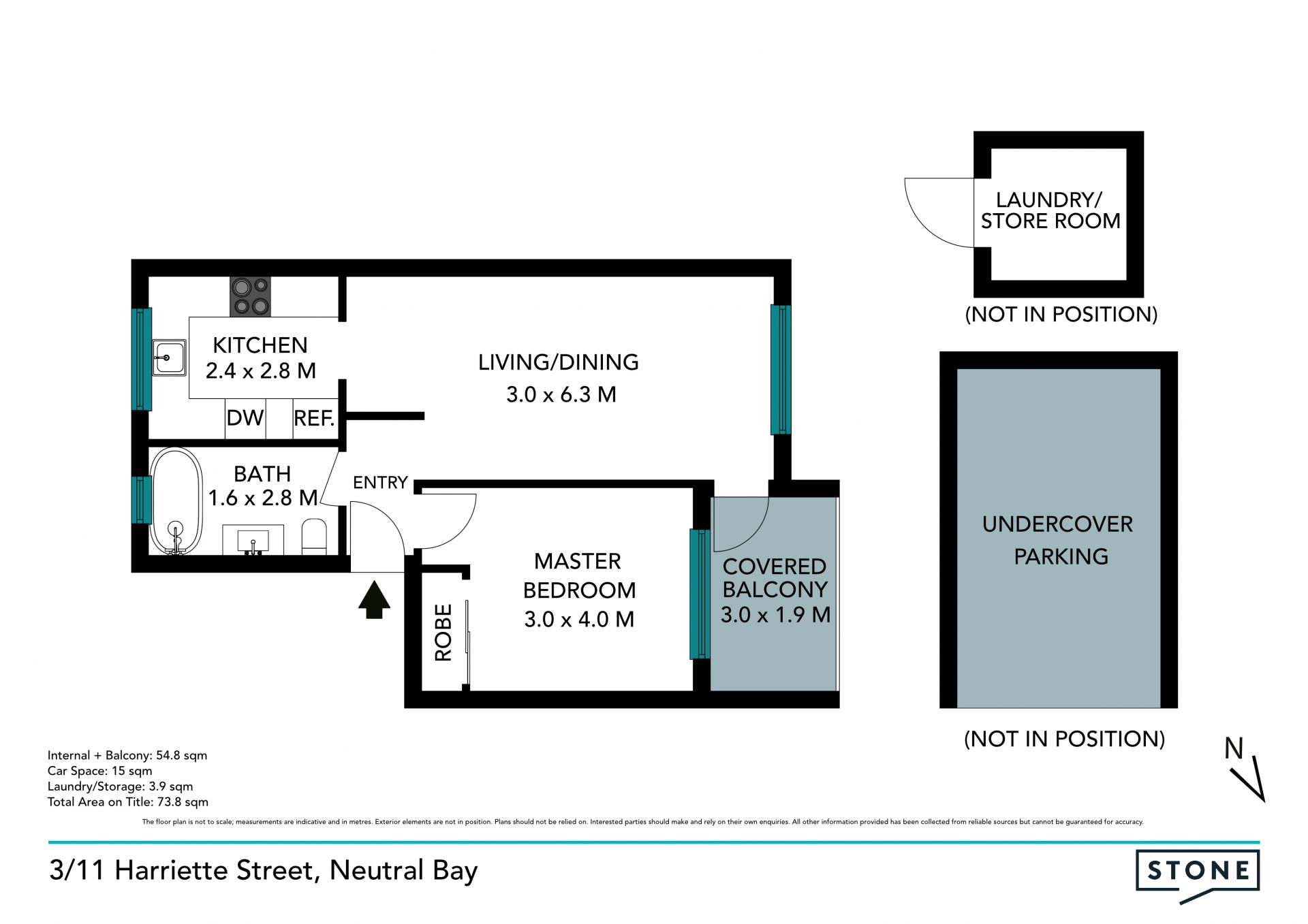 Executive living in harbourside locale