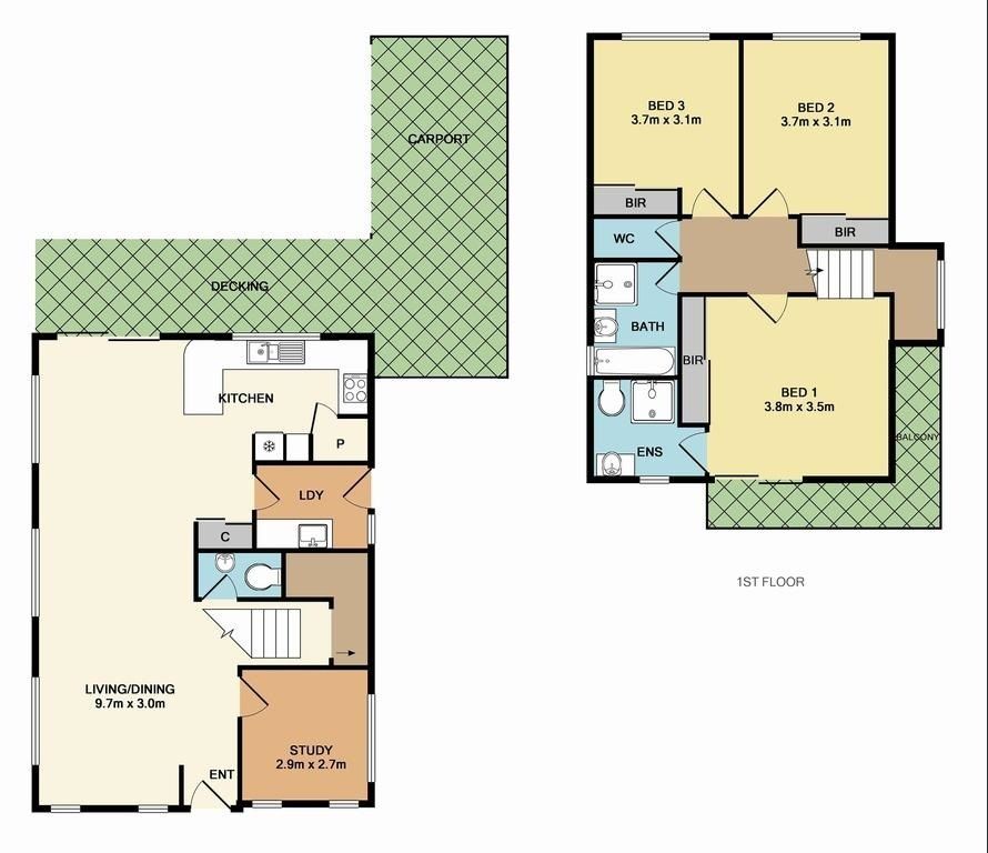 PERFECT POSITION - QUIET COURT LOCATION