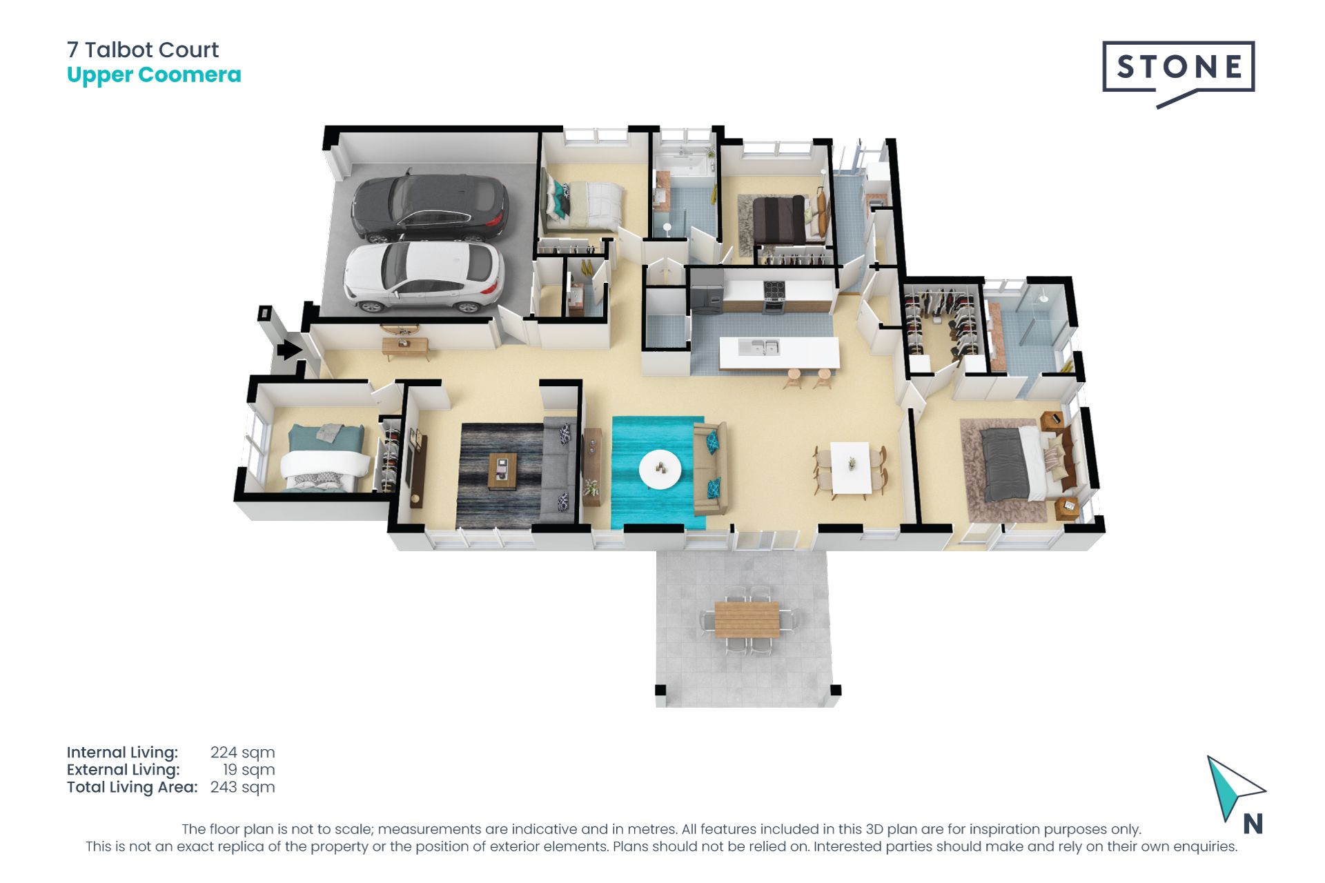 Luxury family living with pool and yard...