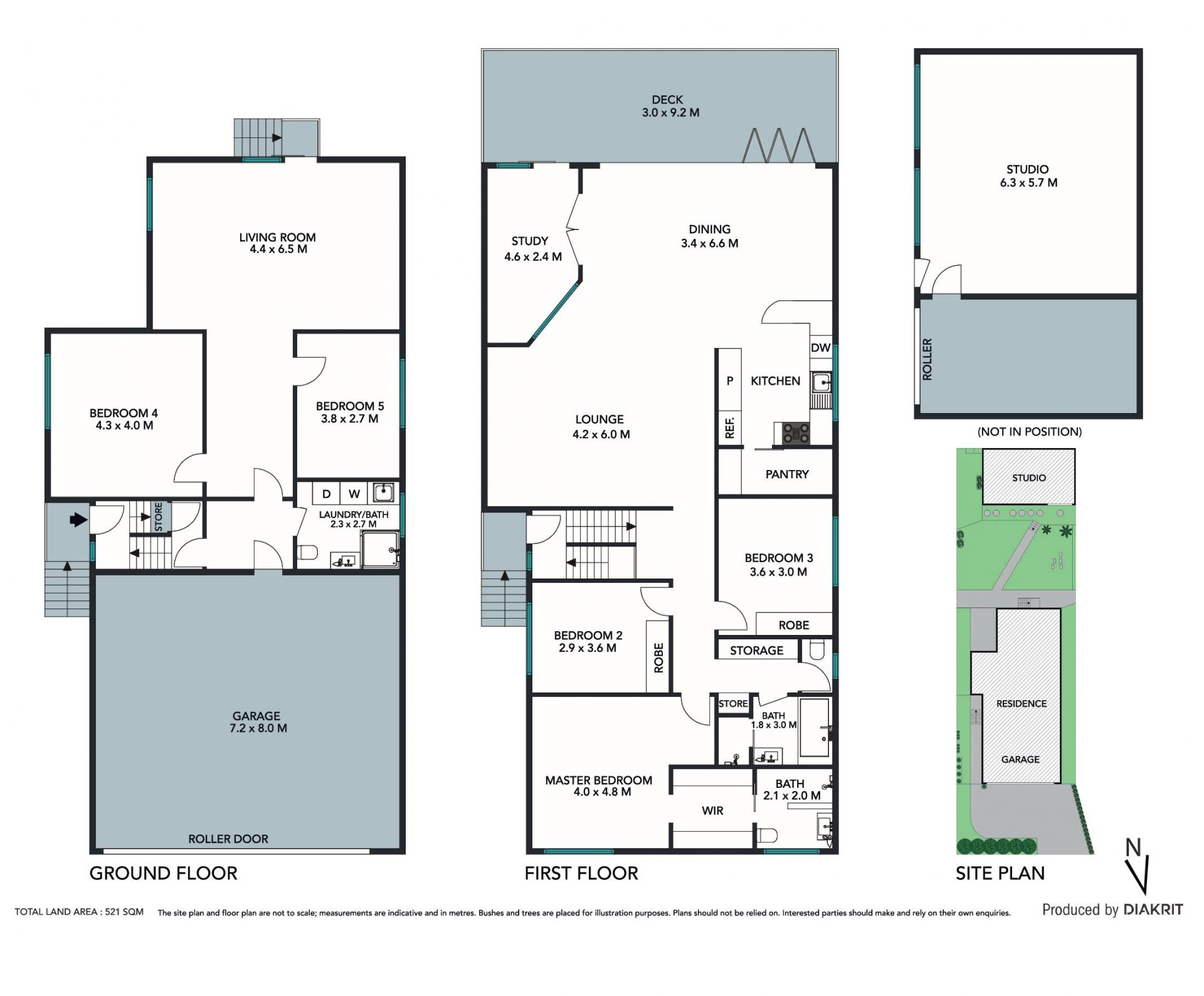 Private family entertainer with district views