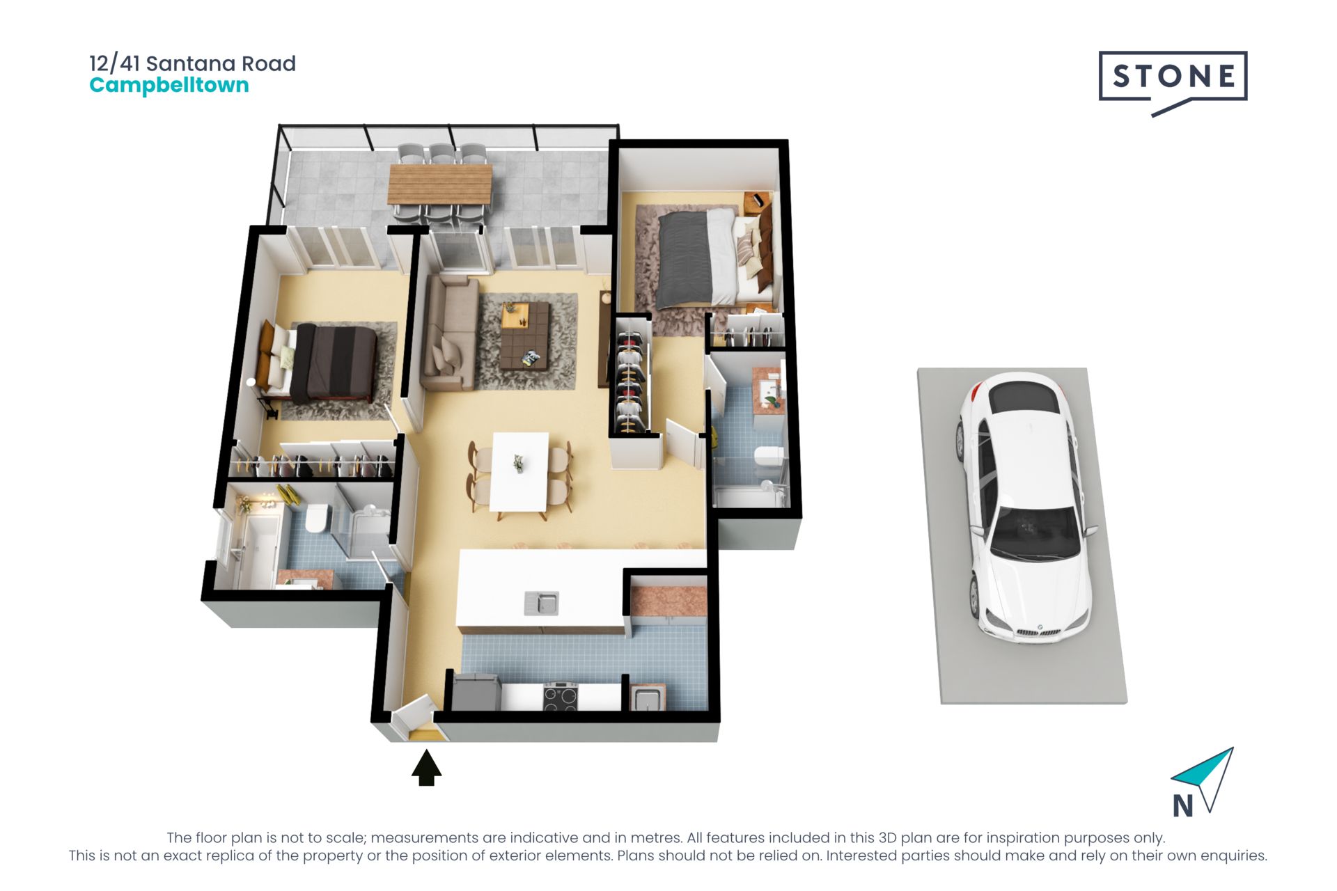 Second floor apartment - Park Central