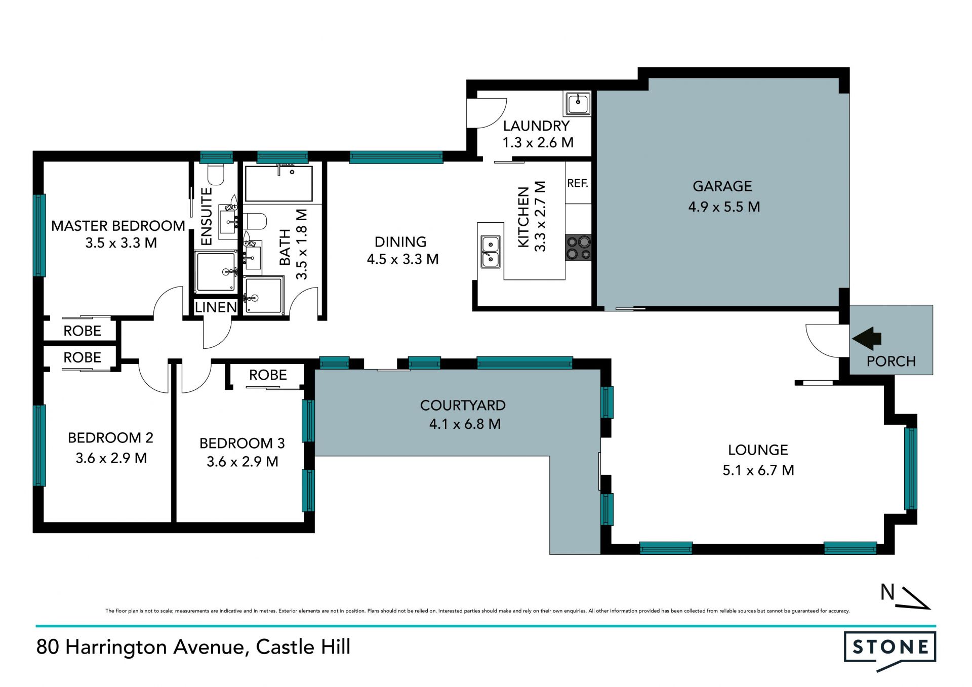 Pristine, single level & easy care