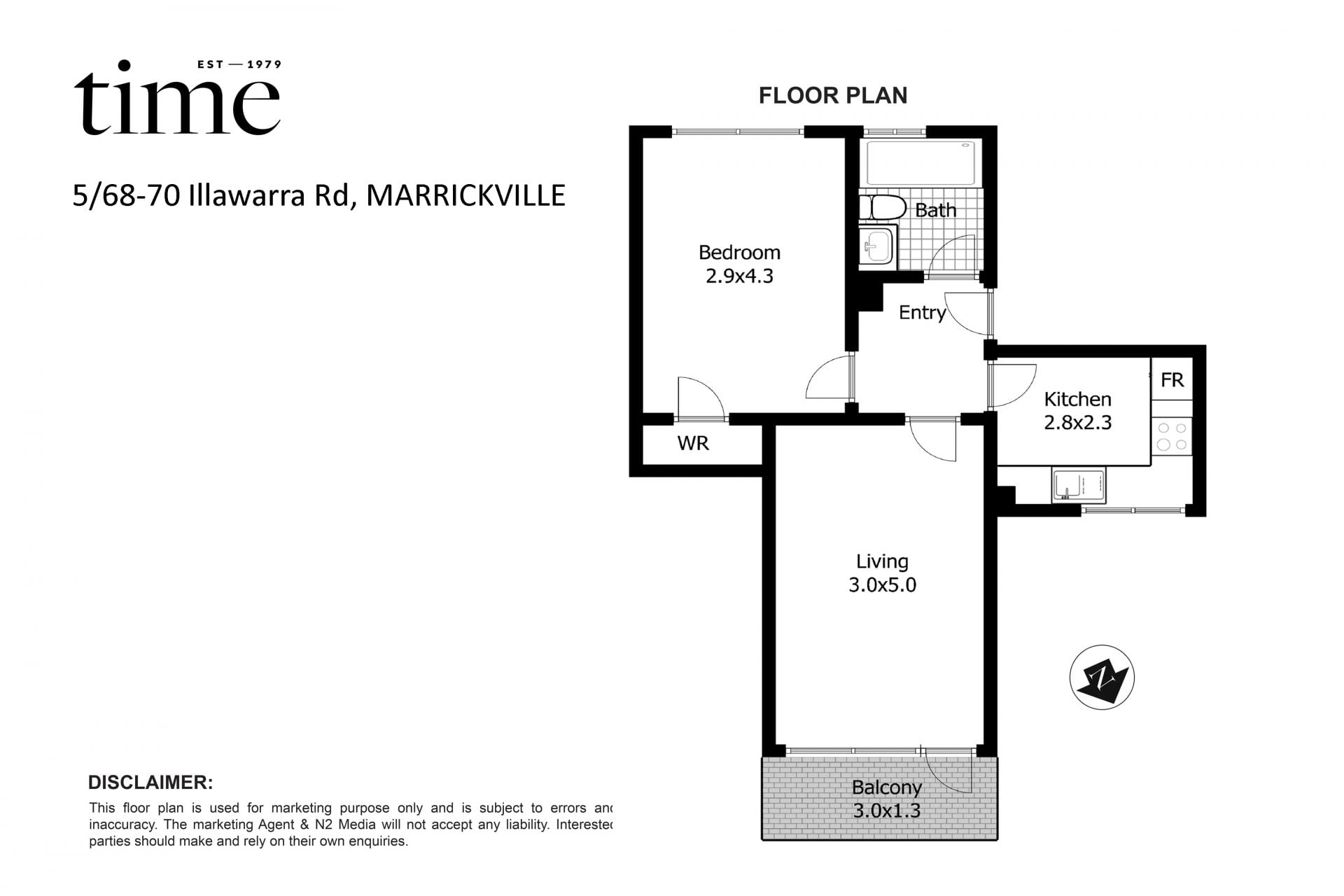 5/68-70 Illawarra Road, Marrickville NSW