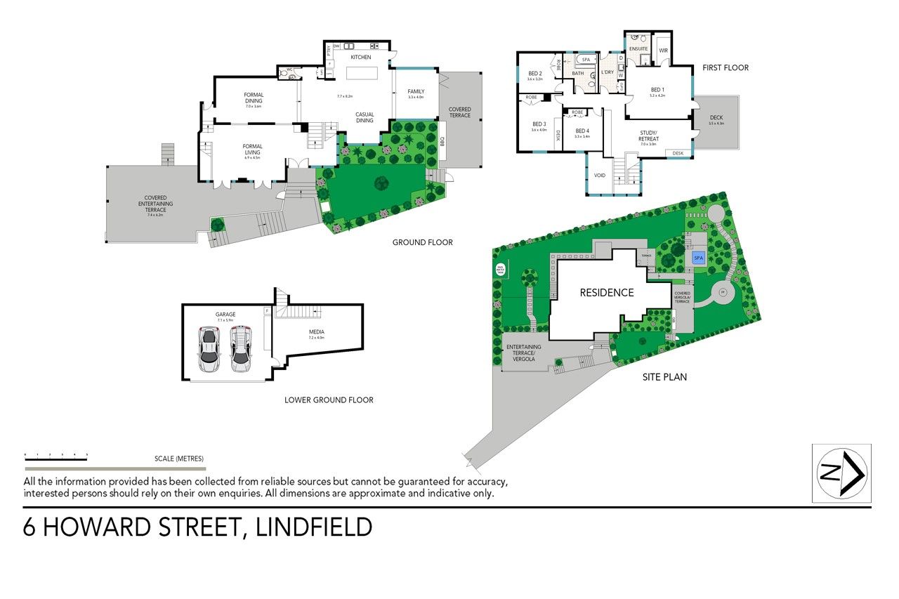 Private lifestyle retreat, leafy walk-rail enclave